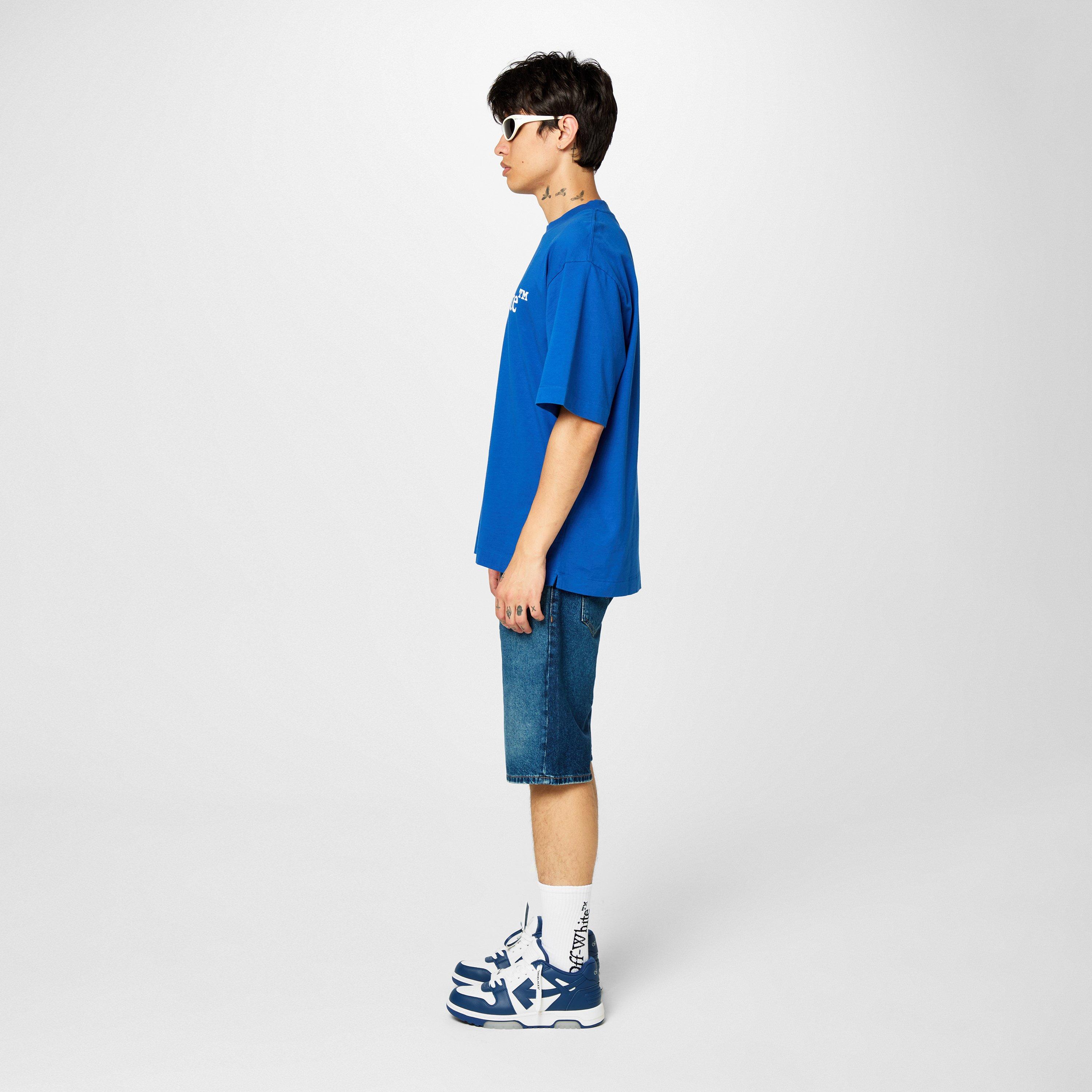 Navy/White - Off White - Men's Out Of Office Classic Trainers, Trademark Branding - 6