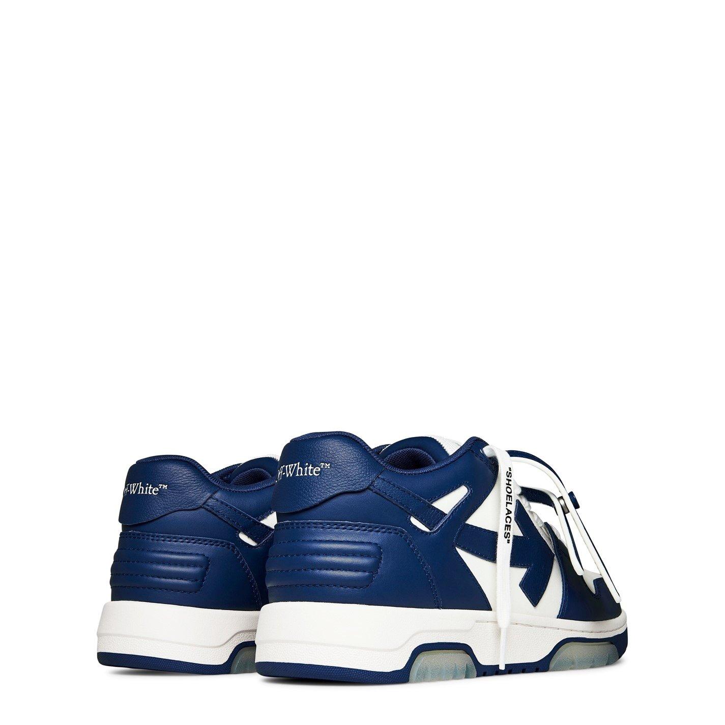 Navy/White - Off White - Men's Out Of Office Classic Trainers, Trademark Branding - 5