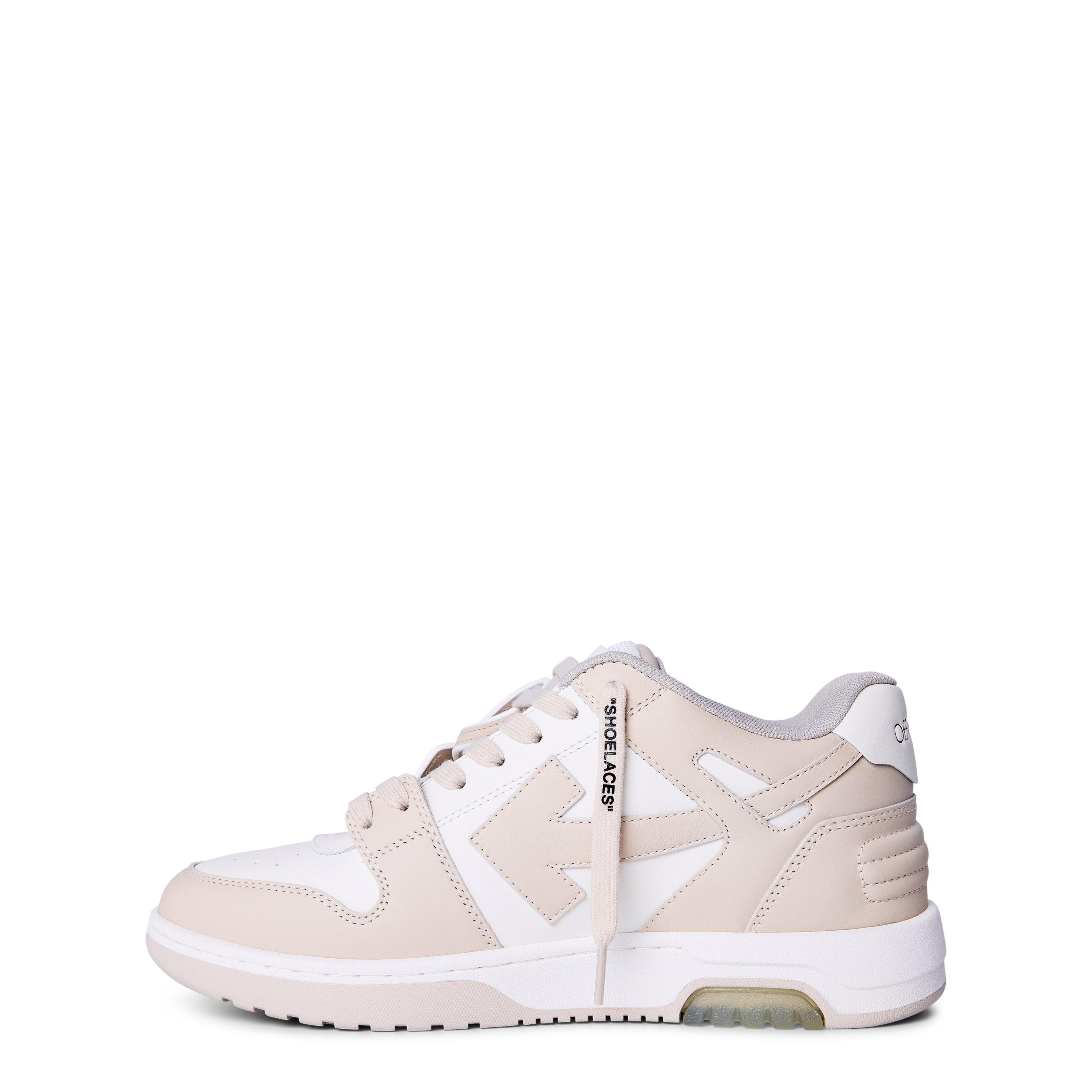 Beige/White - Off White - Men's Out Of Office Classic Trainers, Trademark Branding - 2