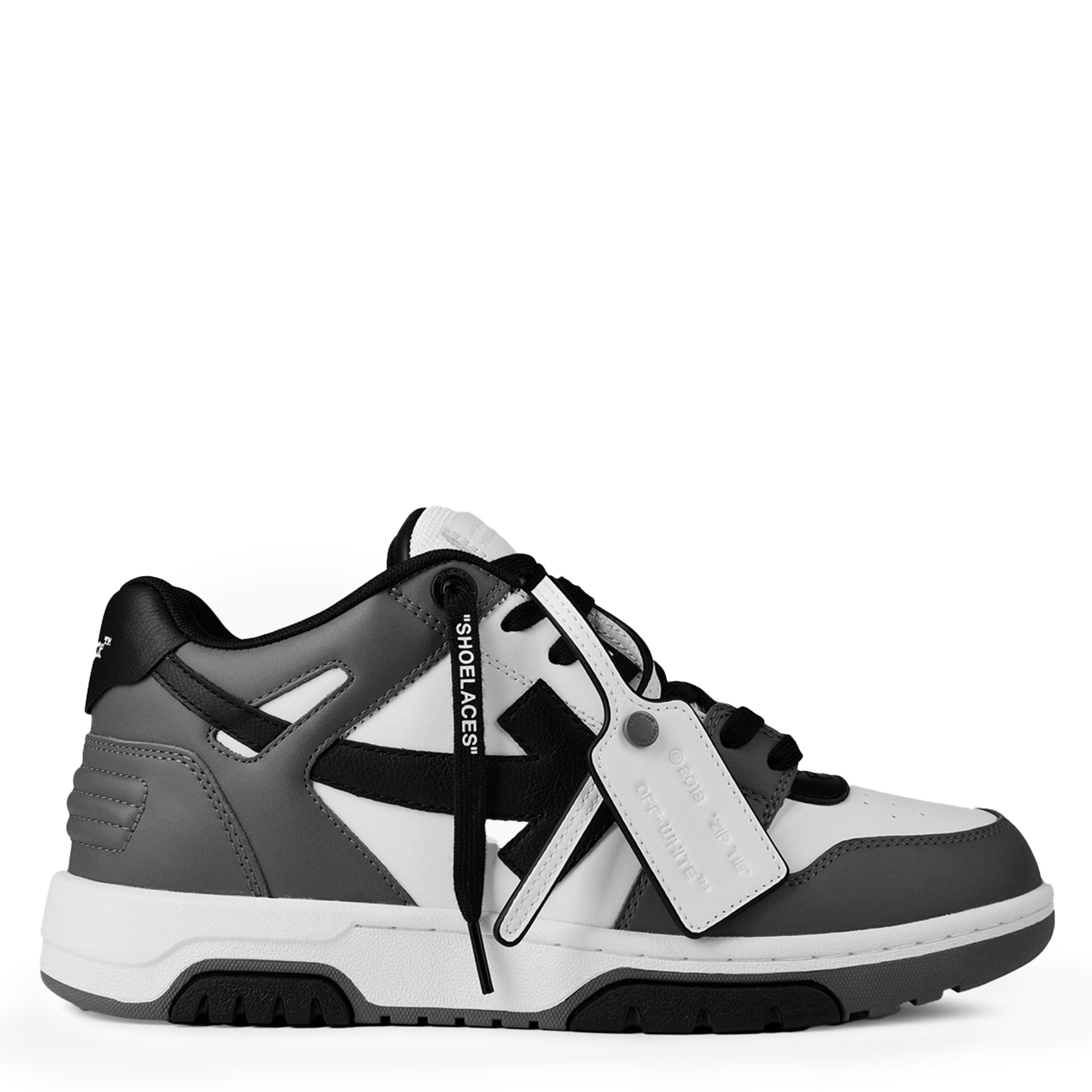 Grey/Wht/Blk - Off White - Men's Out Of Office Classic Trainers, Trademark Branding - 2