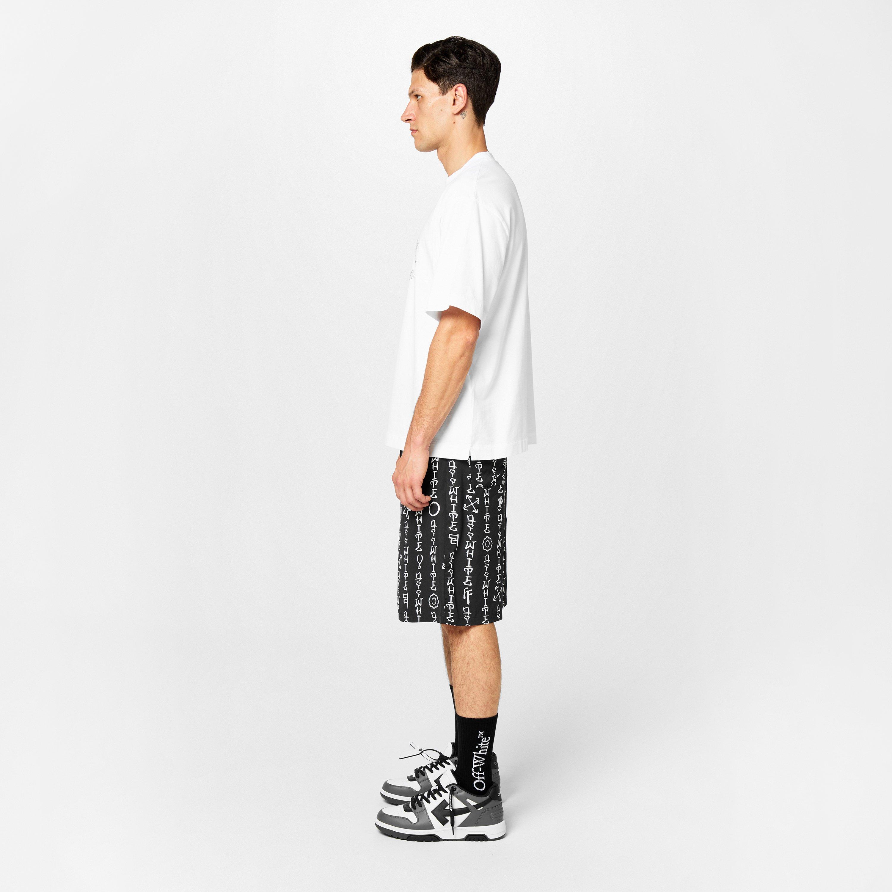 Grey/Wht/Blk - Off White - Men's Out Of Office Classic Trainers, Trademark Branding - 6