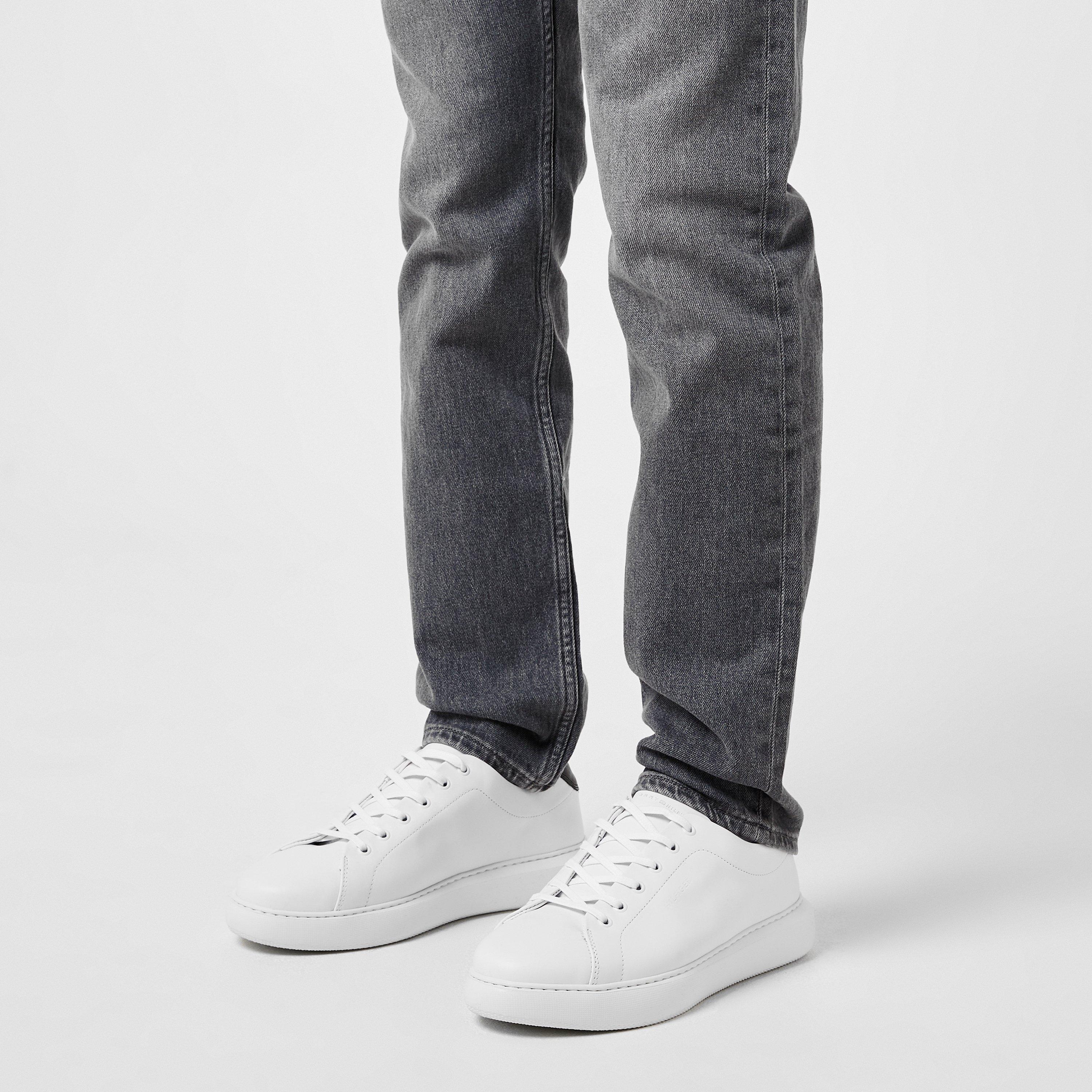 Weiß/Schwarz - Tommy Hilfiger - Tommy Hilfiger Peak Lift Low Trainers - 2