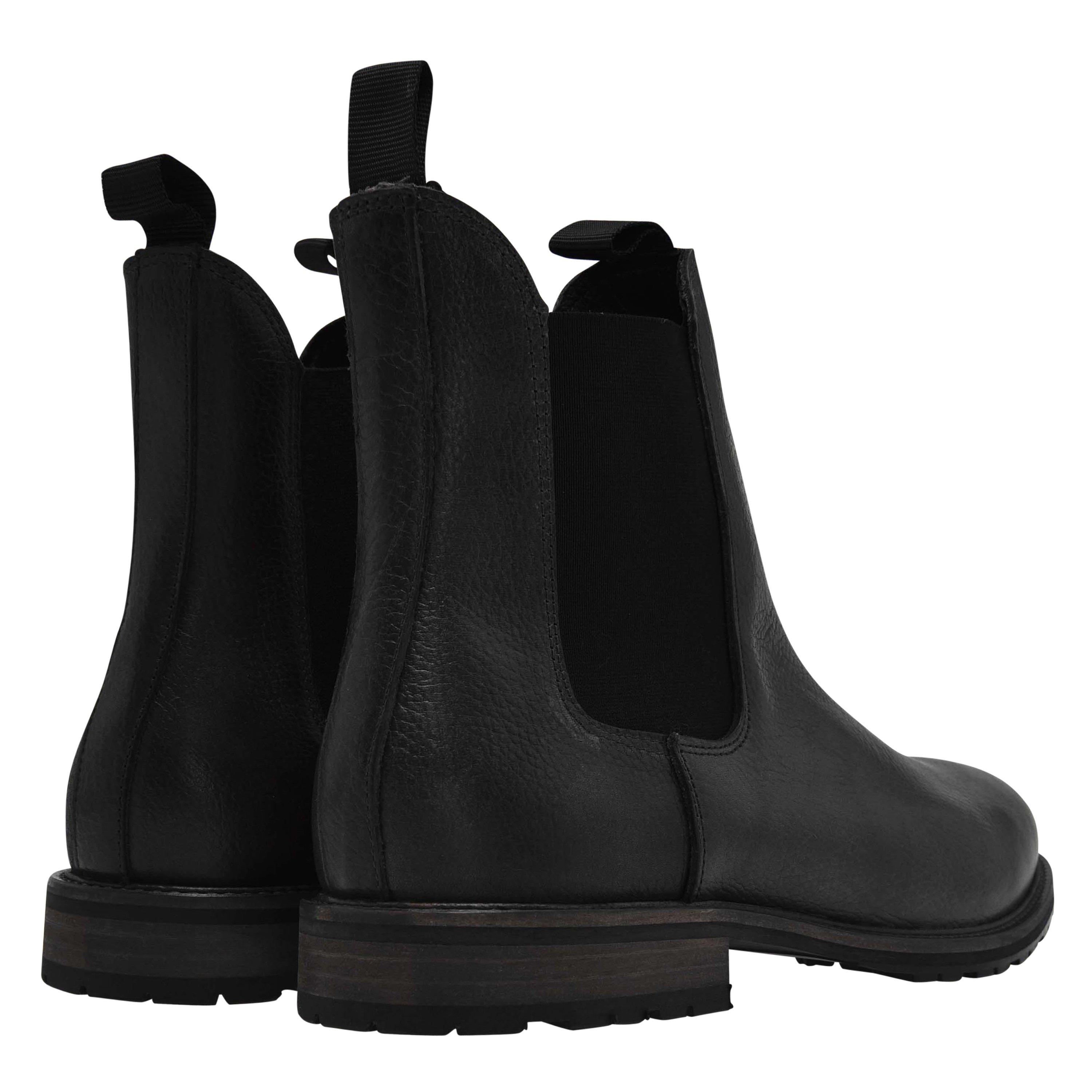 110 Black - Shoe The Bear - York Leather Ankle Boots - 5