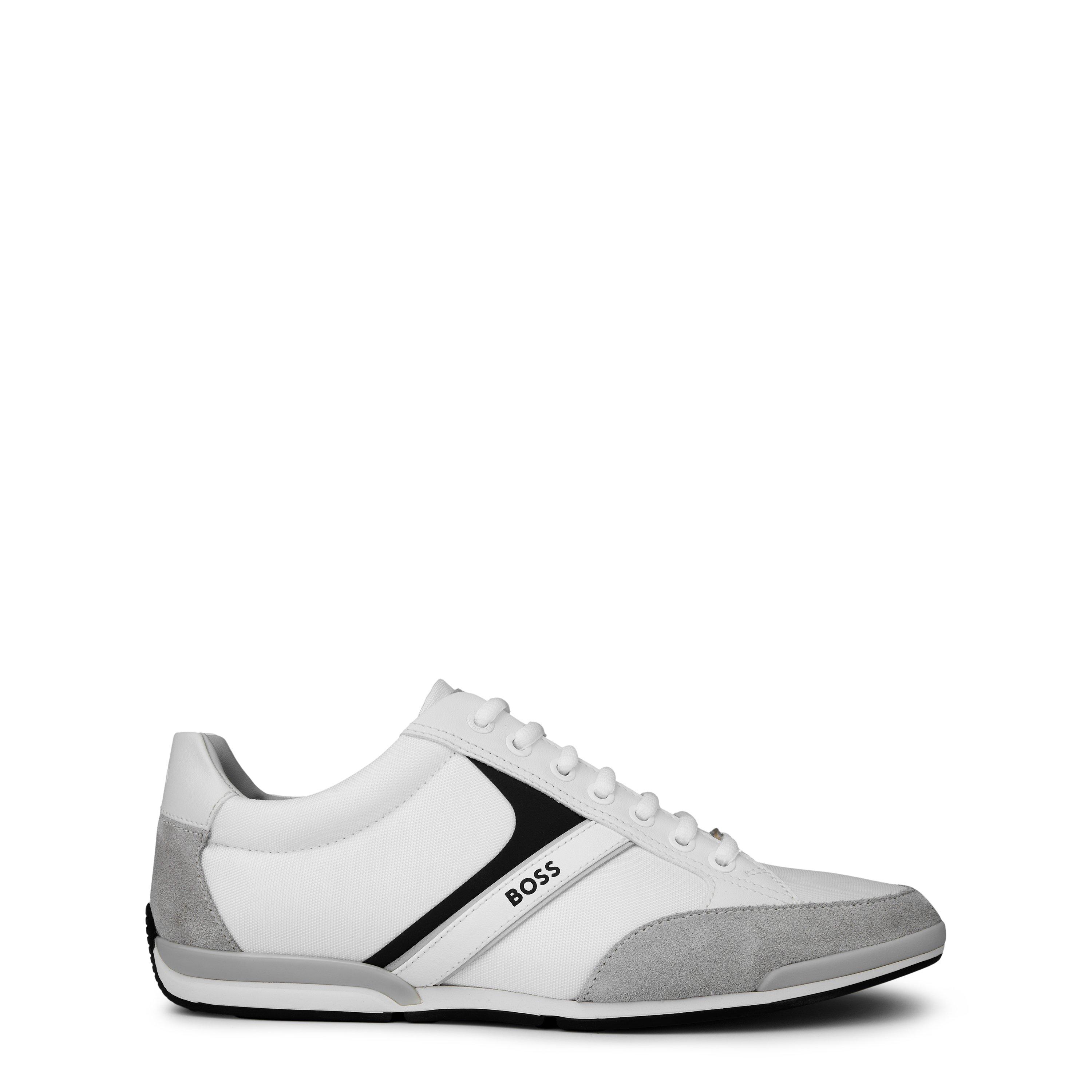 Boss Men's Saturn Low Top Trainers, Optimal Breathability - White 124 - 10 (44)