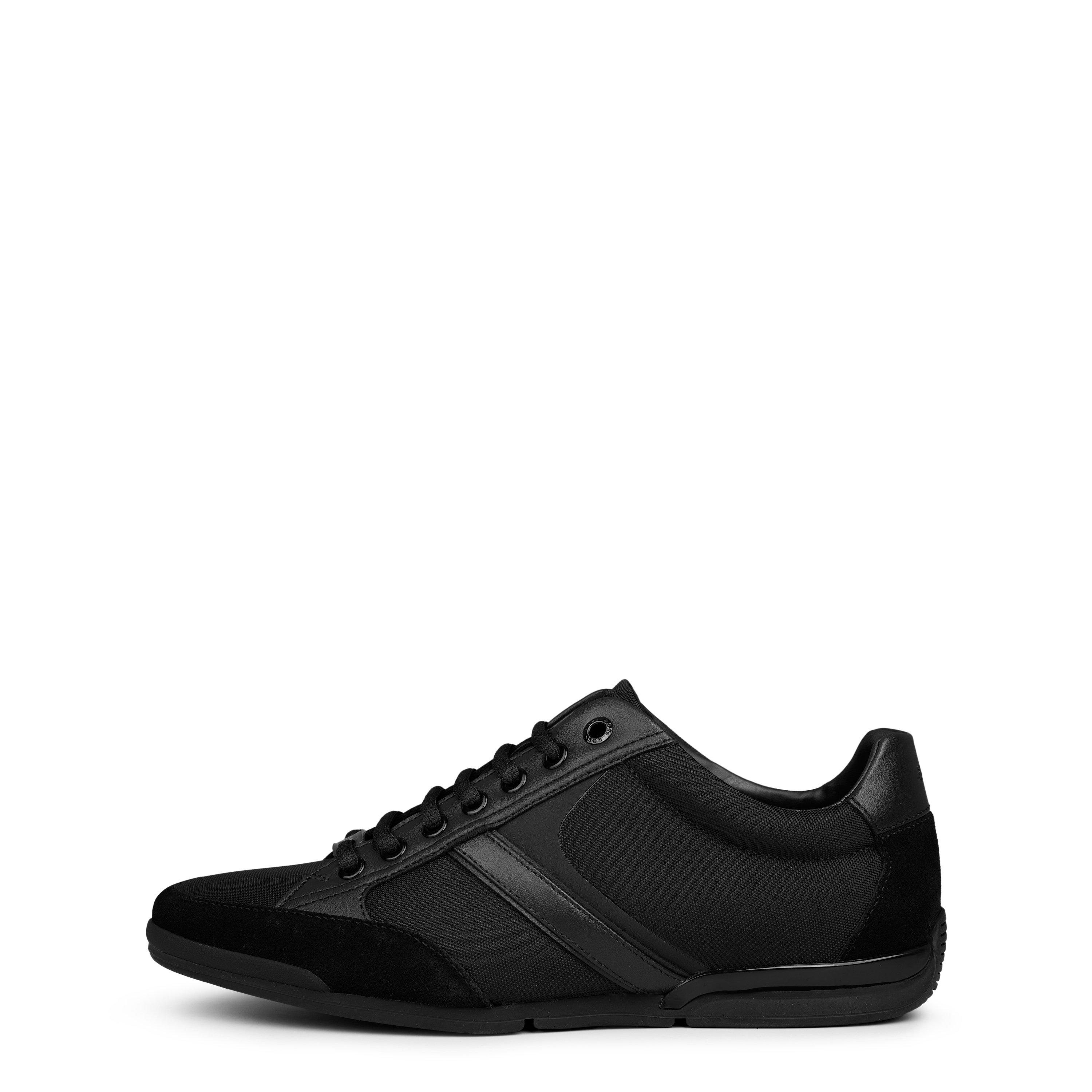 Black 001 - Boss - Men's Saturn Low Top Trainers, Optimal Breathability - 3