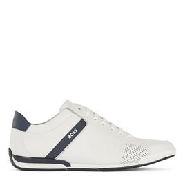 Boss Saturn Smooth Leather Trainers