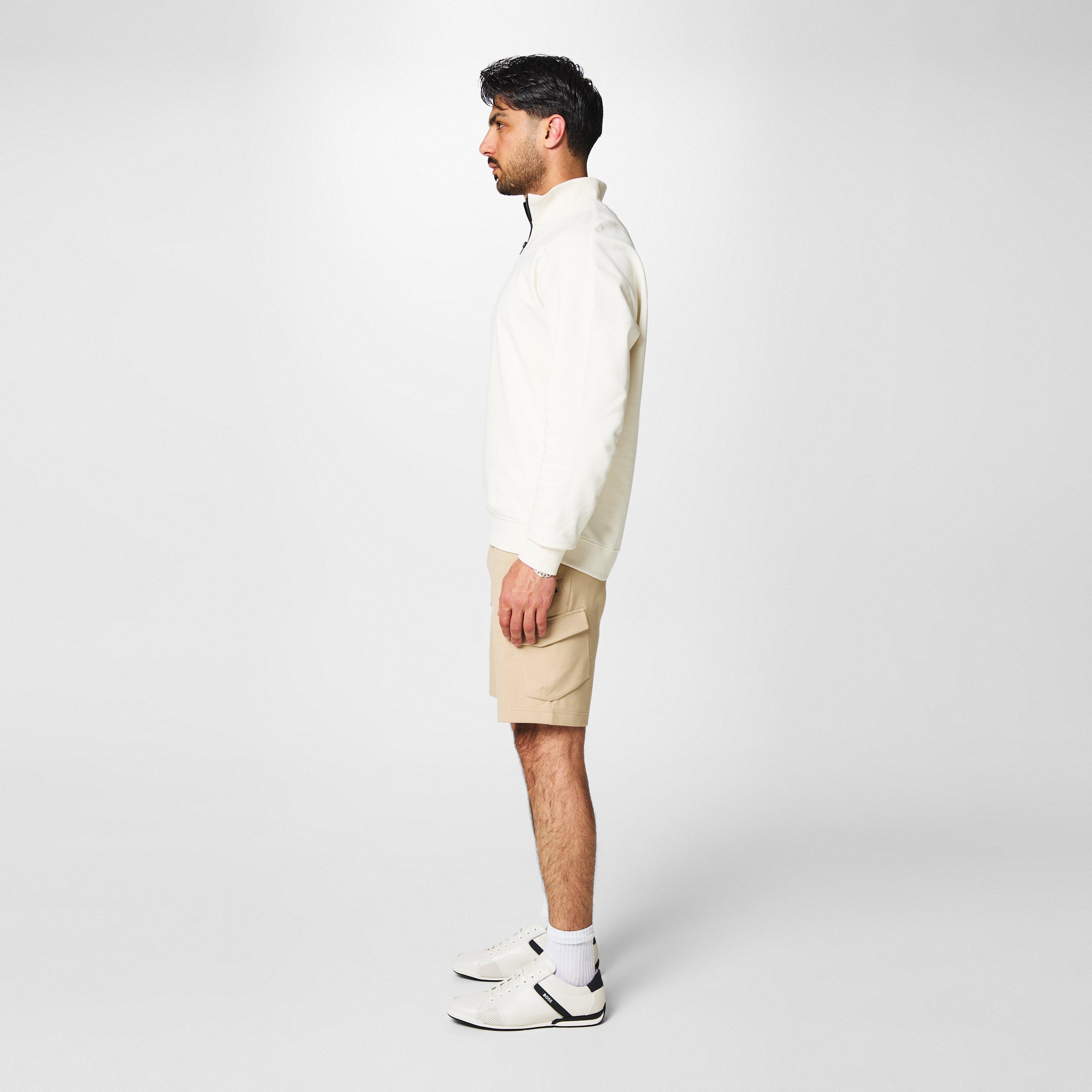 White 100 - Boss - Men's Saturn Smooth Low Top Premium Leather Trainers - 6