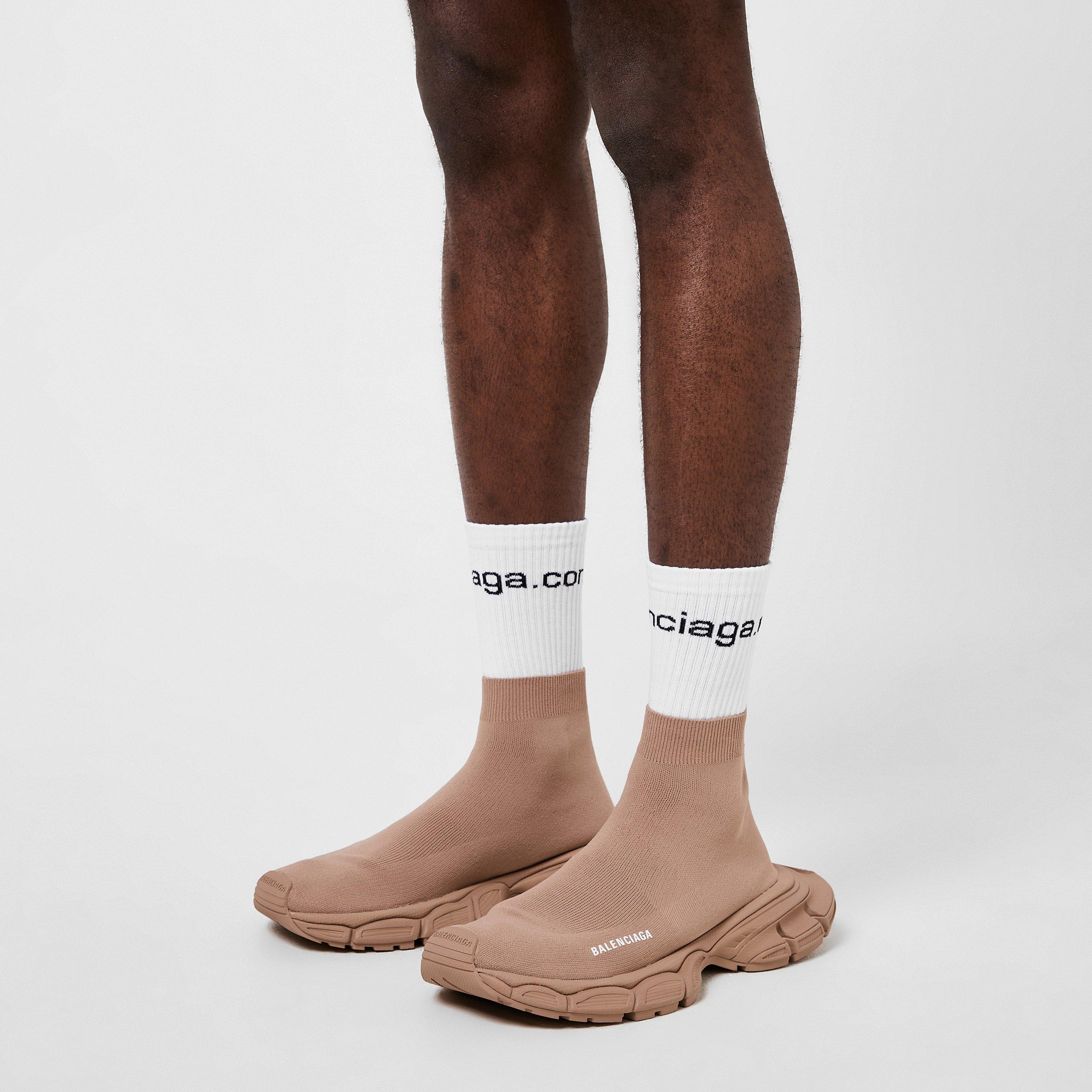 Beige - Balenciaga - 3xl Recycled Sock Trainers - 2