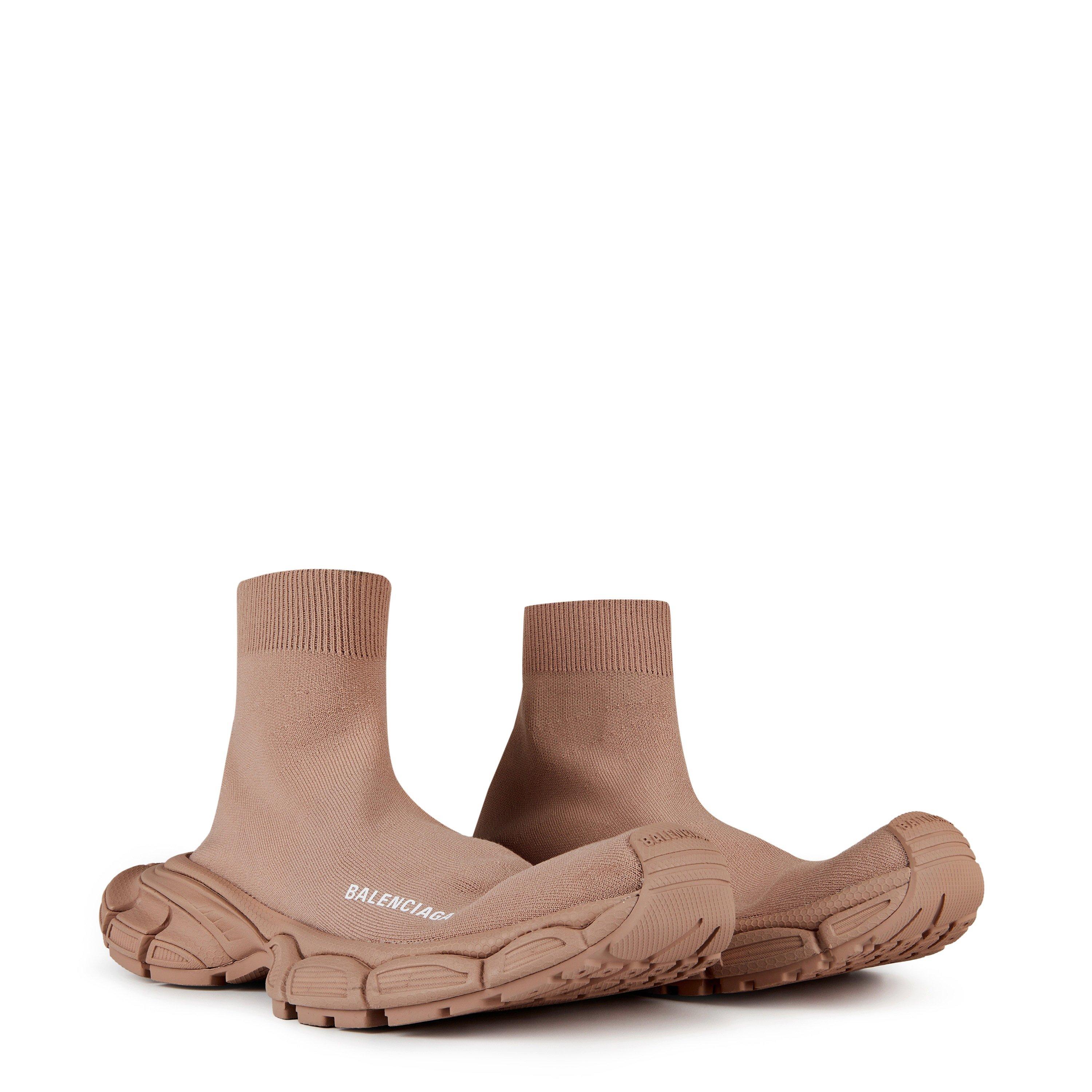 Beige - Balenciaga - 3xl Recycled Sock Trainers - 4