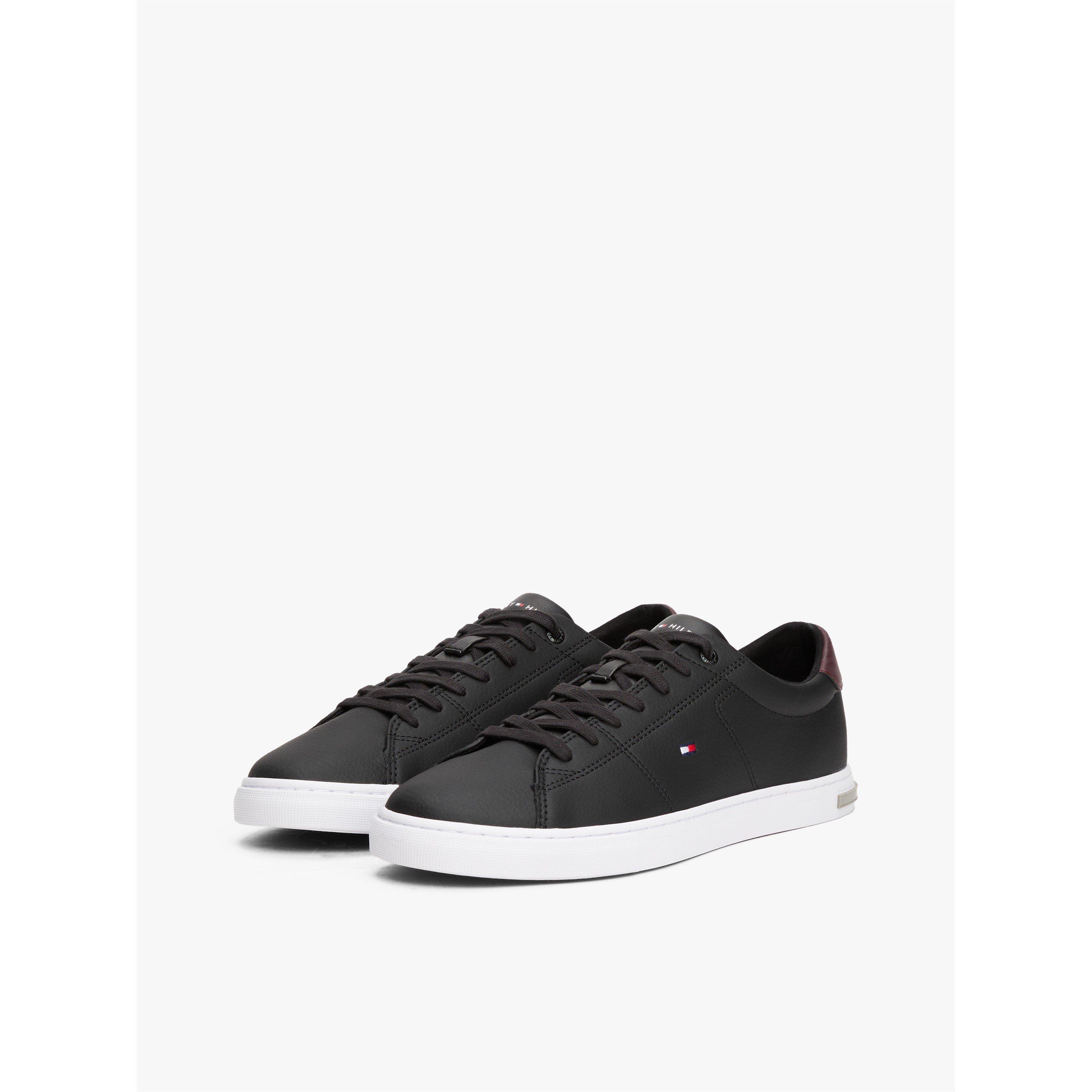 Black BDS - Tommy Hilfiger - Essential Tie Detail Trainers - 2