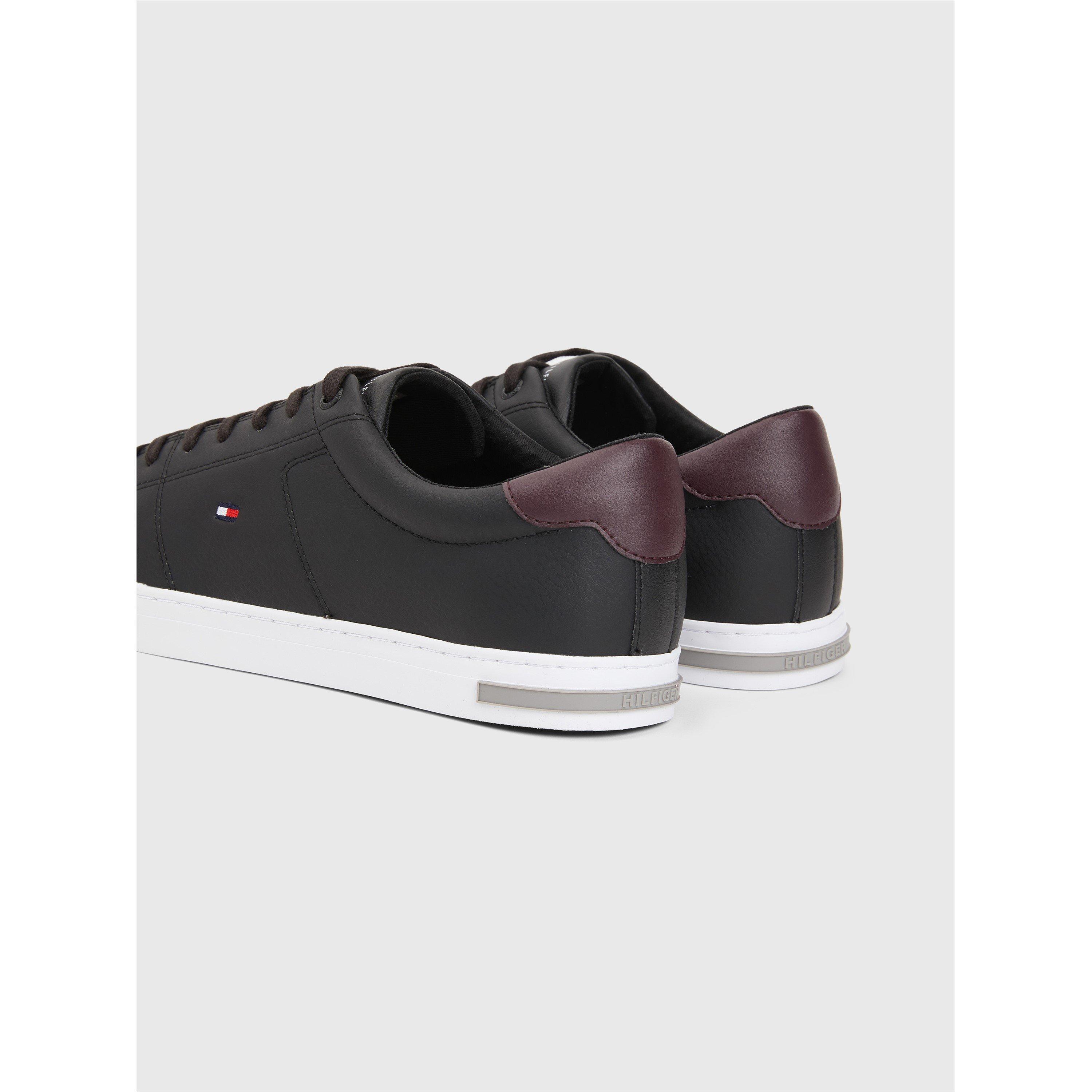 Black BDS - Tommy Hilfiger - Essential Tie Detail Trainers - 5
