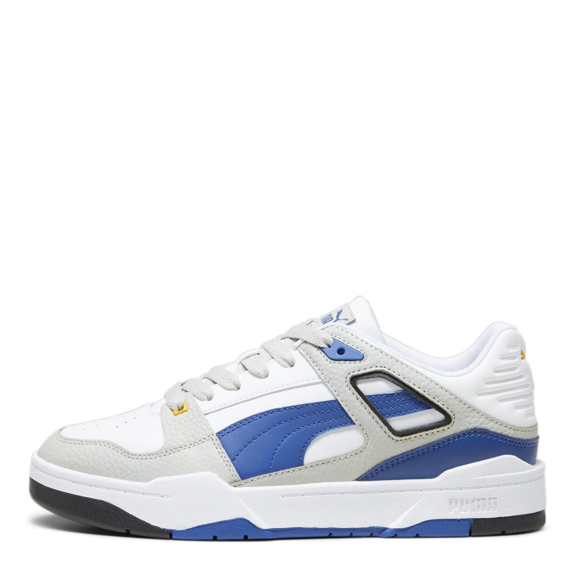 Wht/Clyde Royal - Puma - Slipstream Leather Mens Shoes - 2