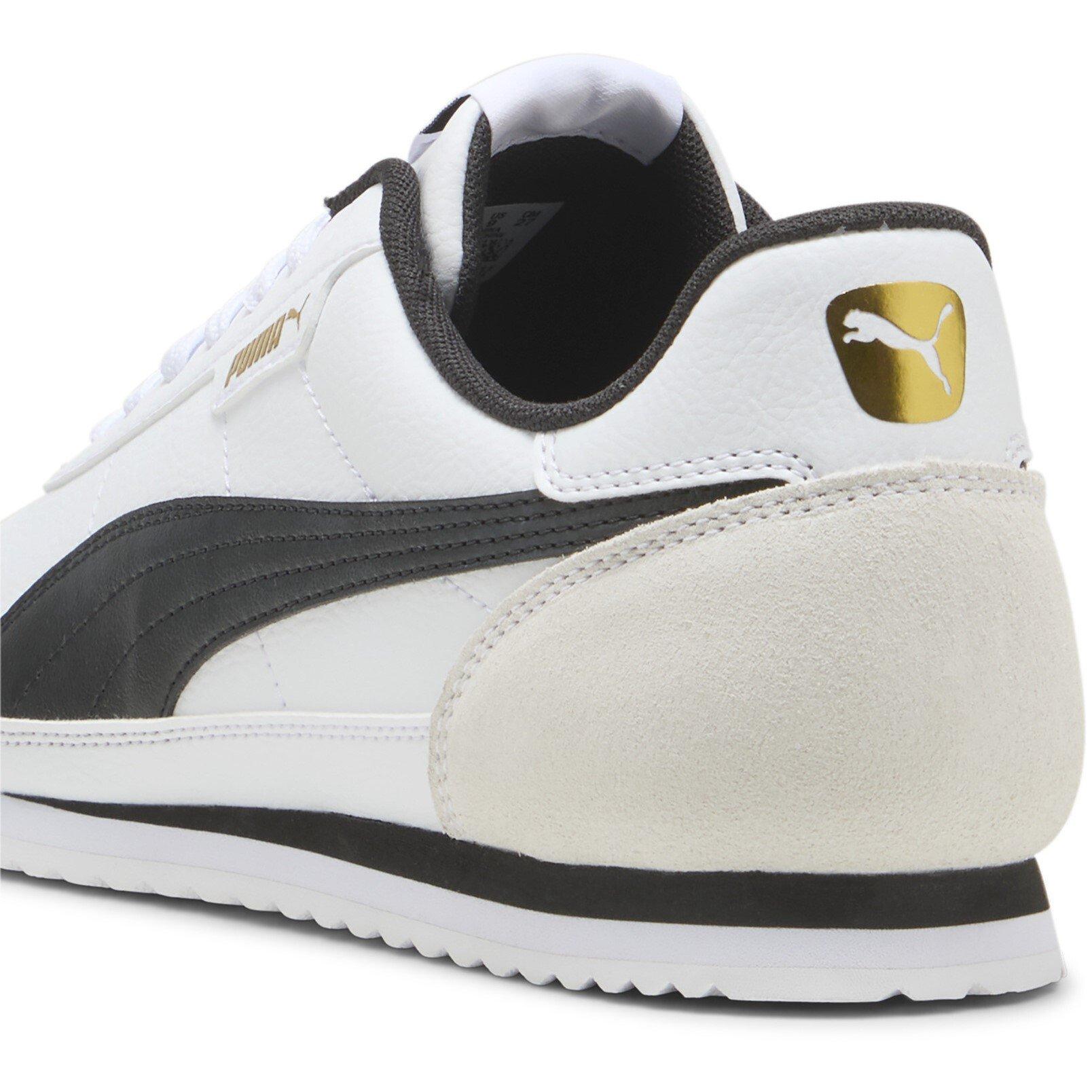 White-Blk-Gold - Puma - Turino II OG Mens Shoes - 5