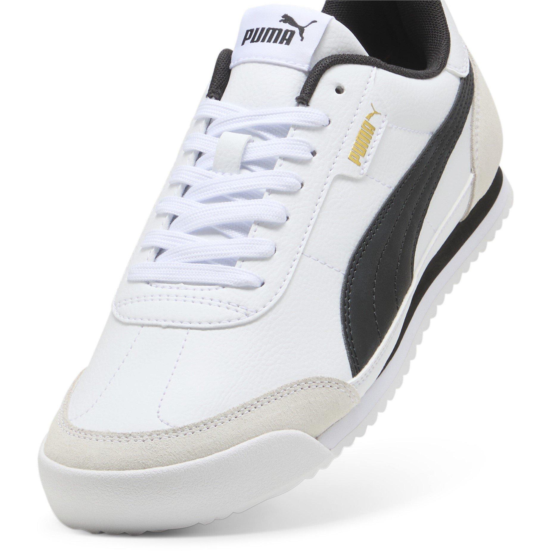 White-Blk-Gold - Puma - Turino II OG Mens Shoes - 6