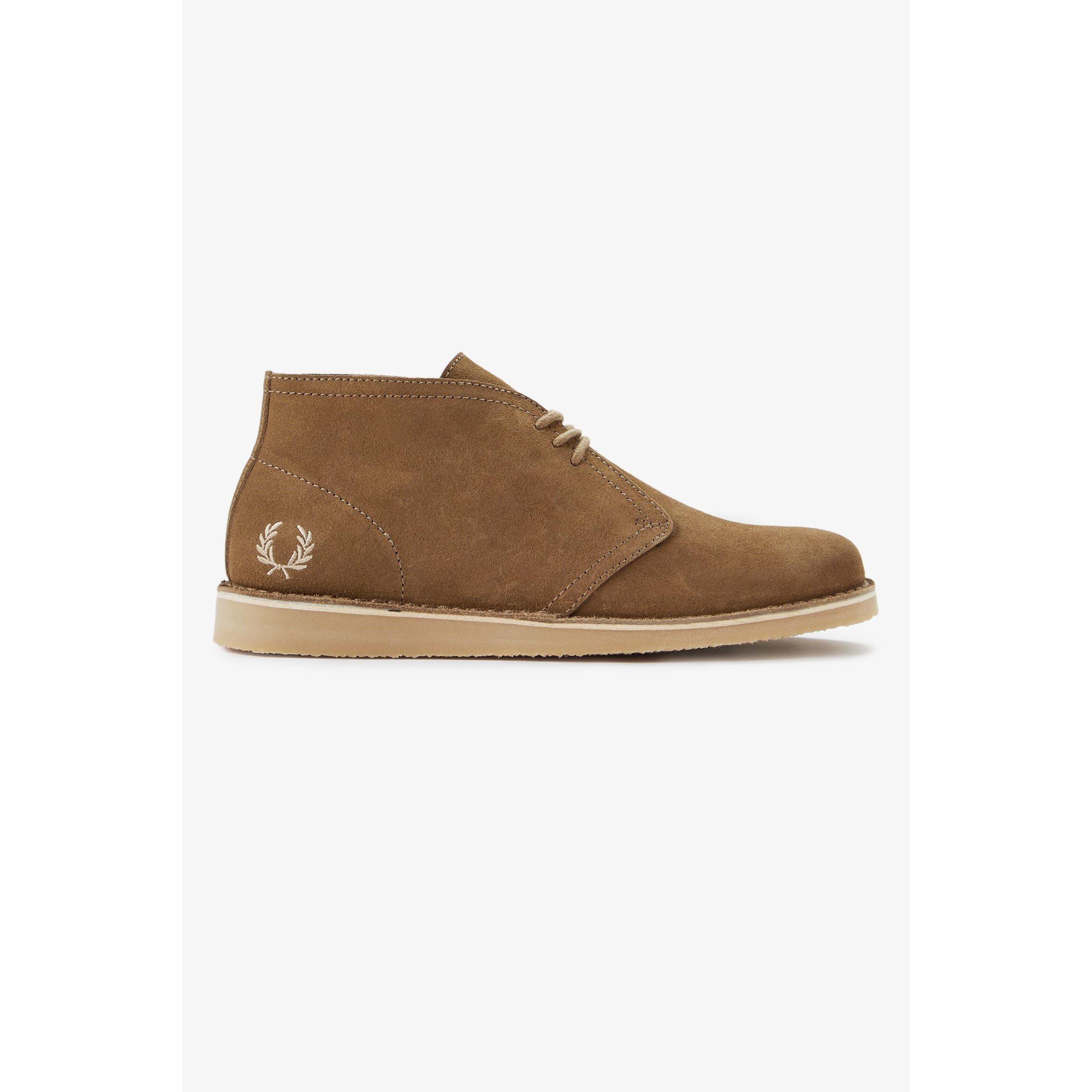 Marsh Brown - Fred Perry - Men's Hawley Chukka Boots - 1