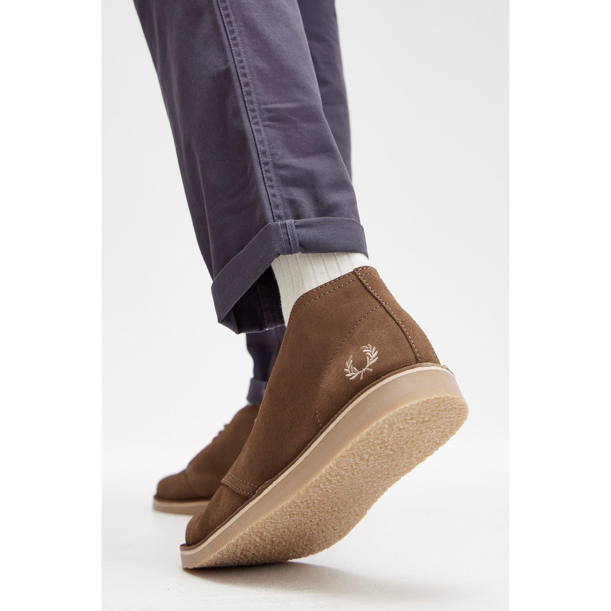 Marsh Brown - Fred Perry - Men's Hawley Chukka Boots - 3