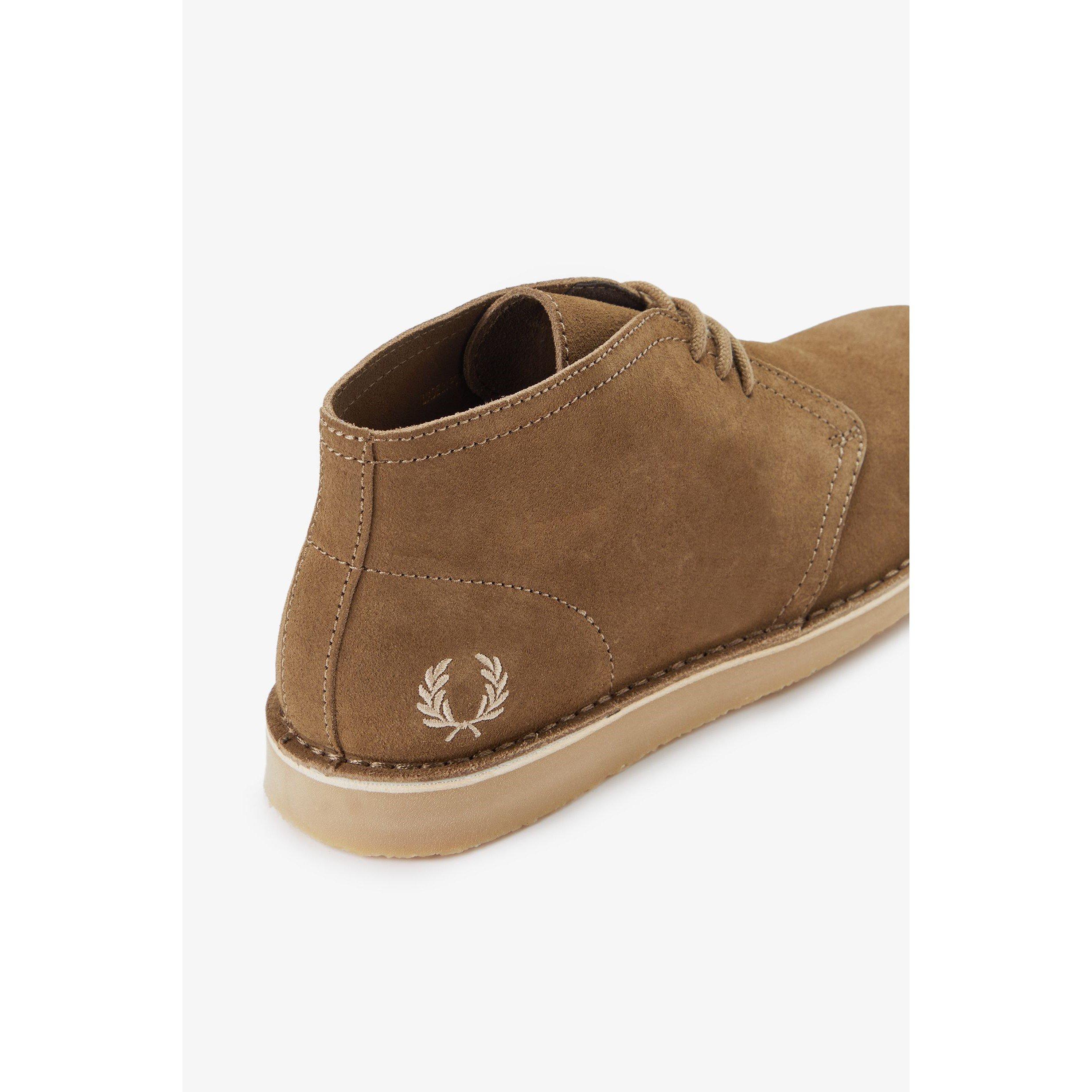 Marsh Brown - Fred Perry - Men's Hawley Chukka Boots - 4
