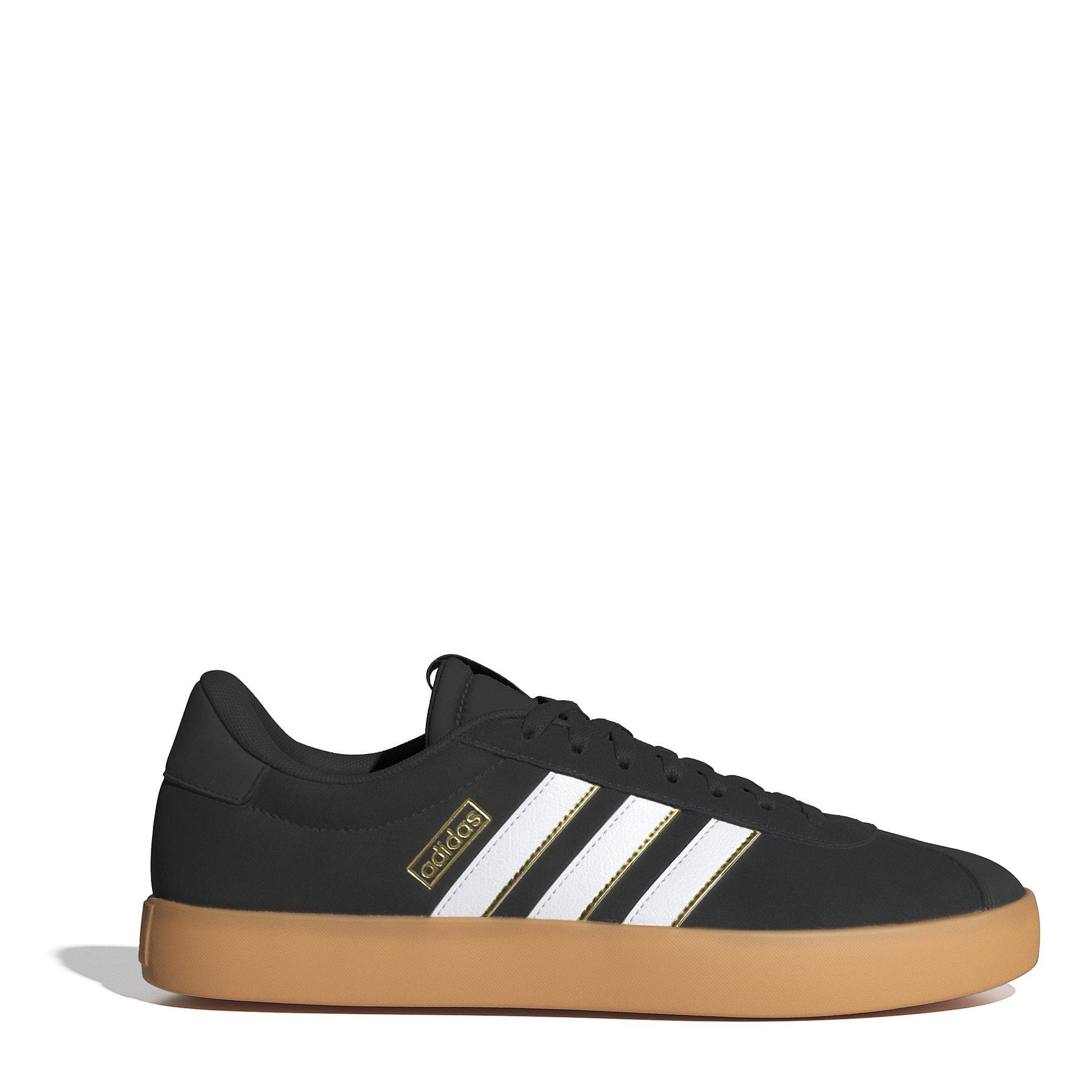 CBLACK/FTWWHT/T - adidas - Men's VL Court Low-Top Trainers - 1