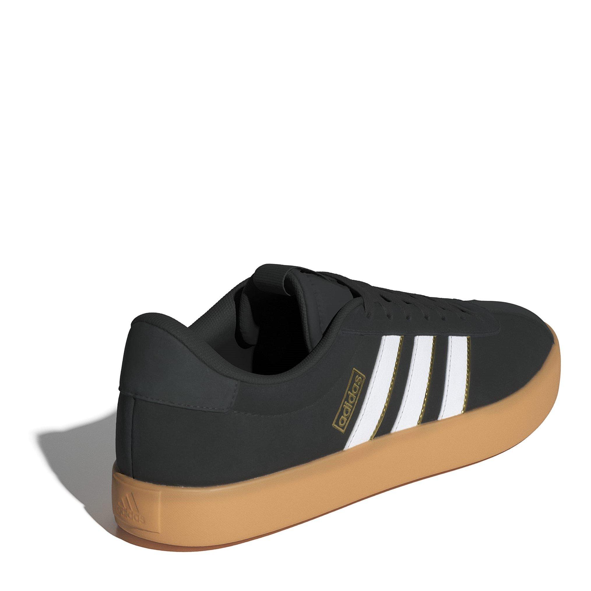 CBLACK/FTWWHT/T - adidas - VL Court Low-Top Trainers - 4
