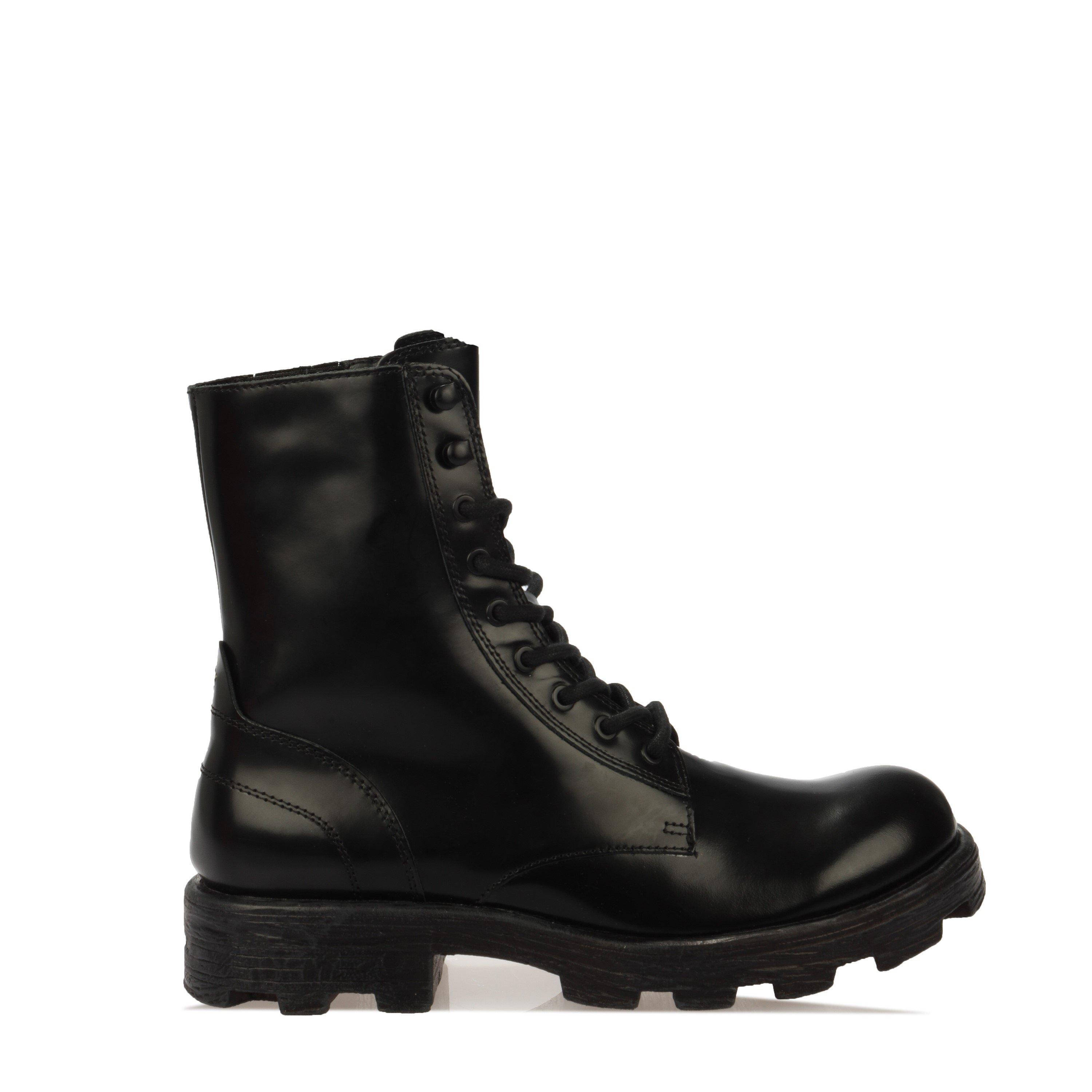 Diesel Men's Black D-Hammer Boots - 7.5 (41.5)