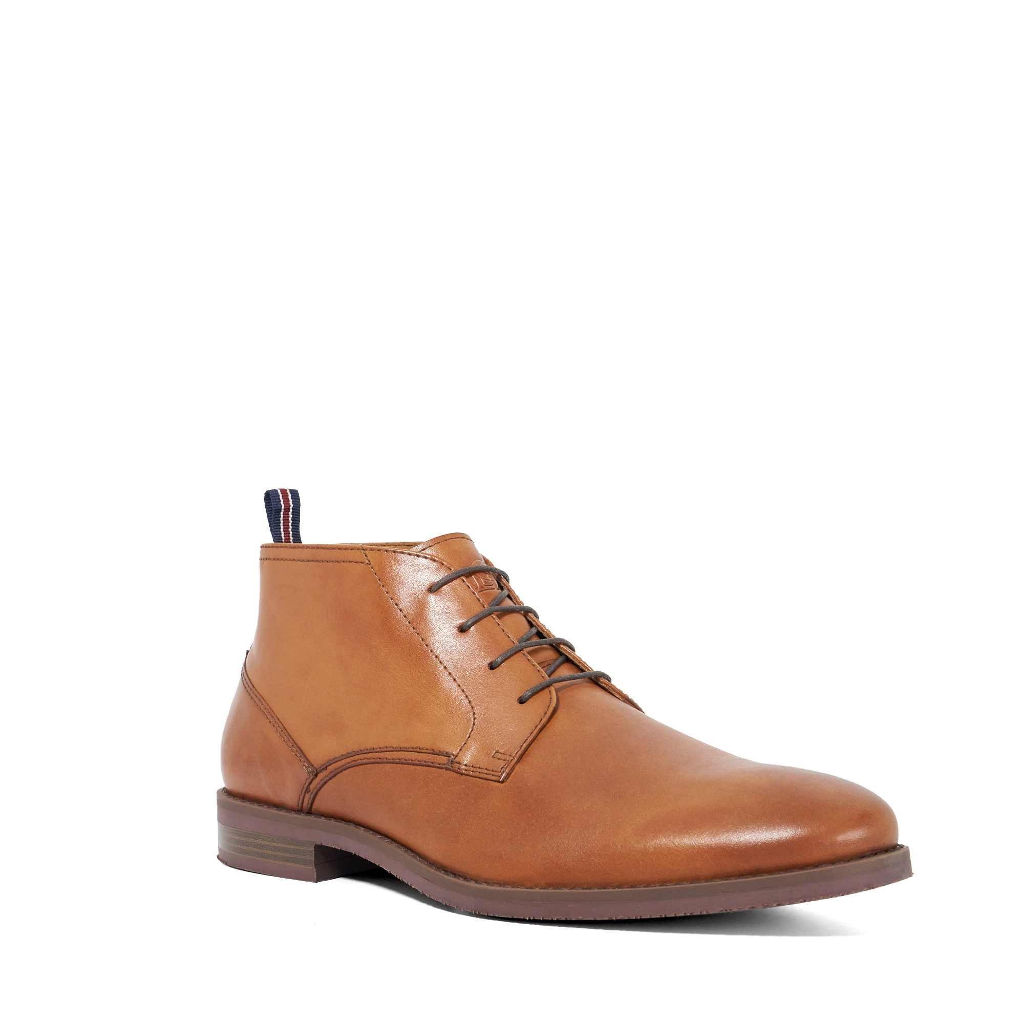 Tan Lthr - Dune London - Men's Minato Chukka Boots - 2