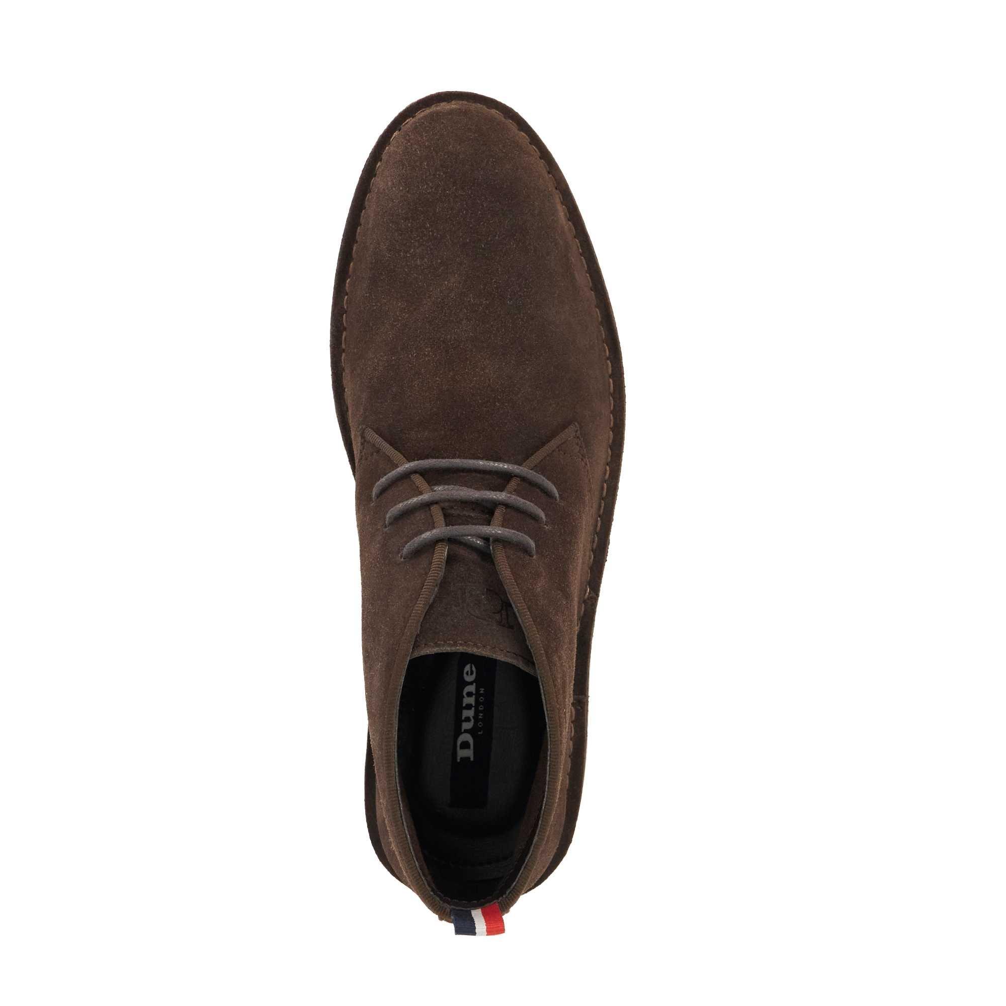 Brown - Dune London - Men's Creed Chukka Boots - 4