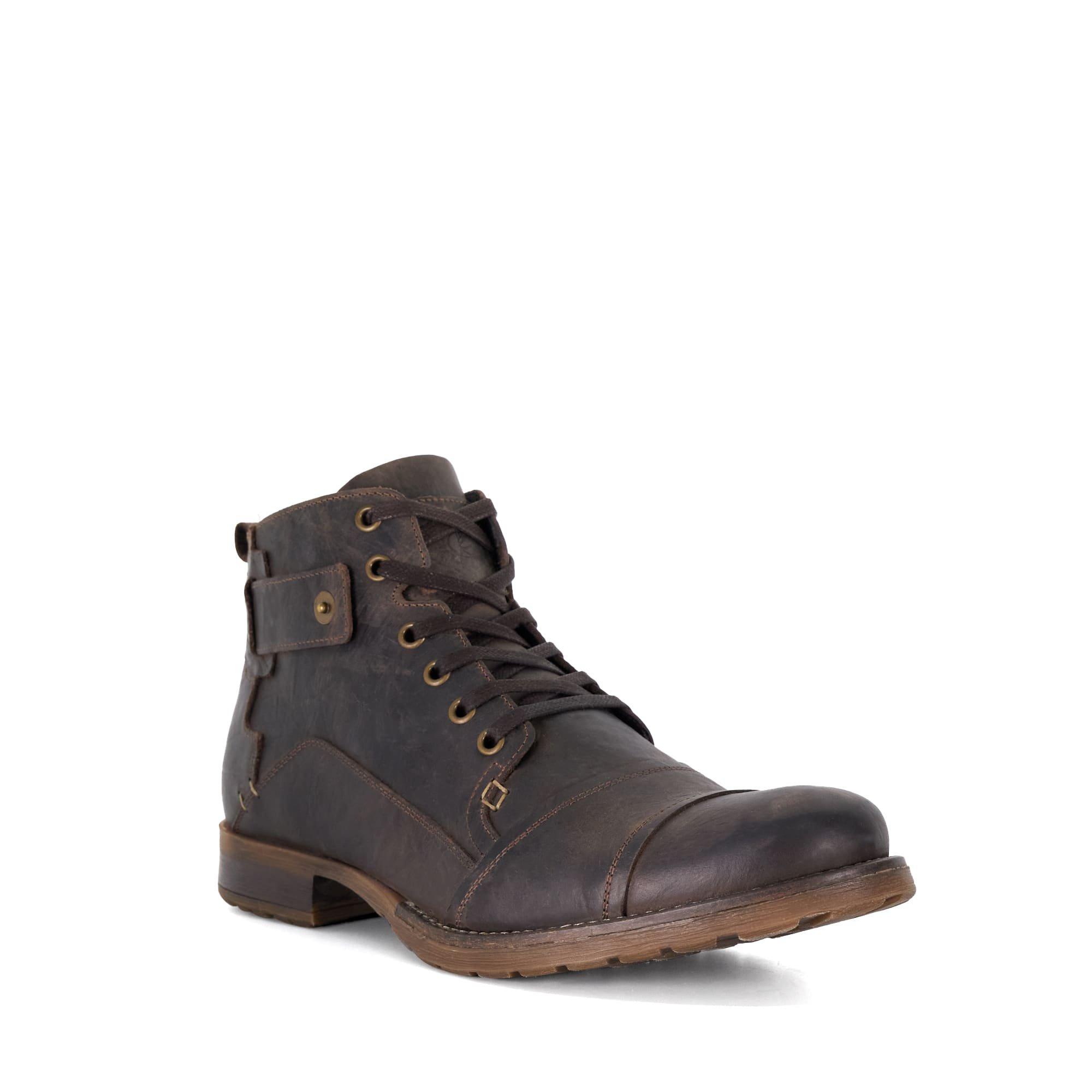Marron foncé - Dune London - Men's Simon Seam Chukka Boots - 2