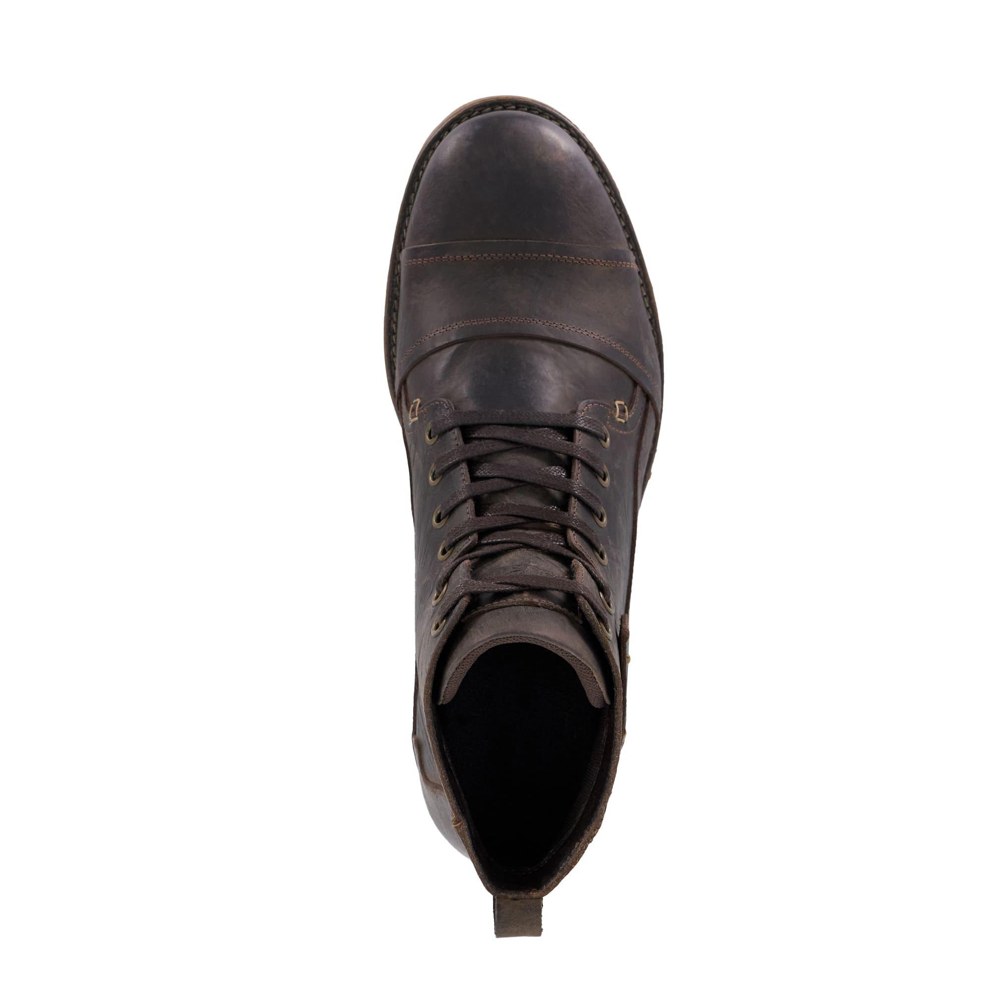 Marron foncé - Dune London - Men's Simon Seam Chukka Boots - 4