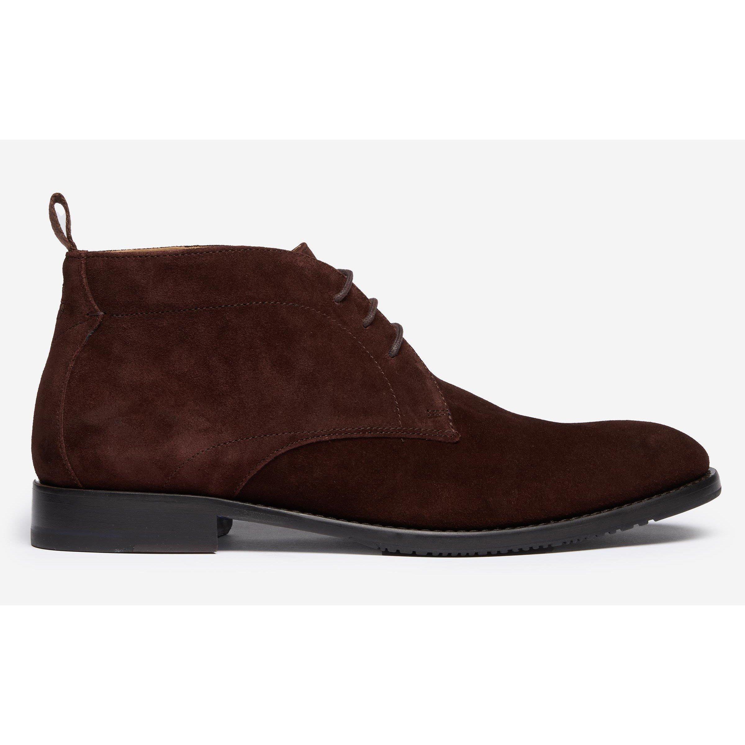 Chocolate - Oliver Sweeney - Men's Farleton Suede Chukka Boots - 2