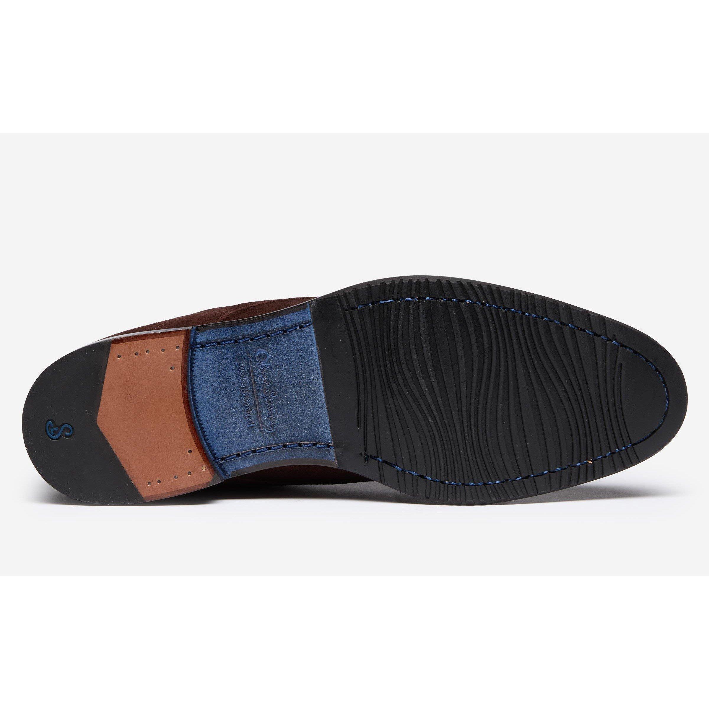 Chocolate - Oliver Sweeney - Men's Farleton Suede Chukka Boots - 3