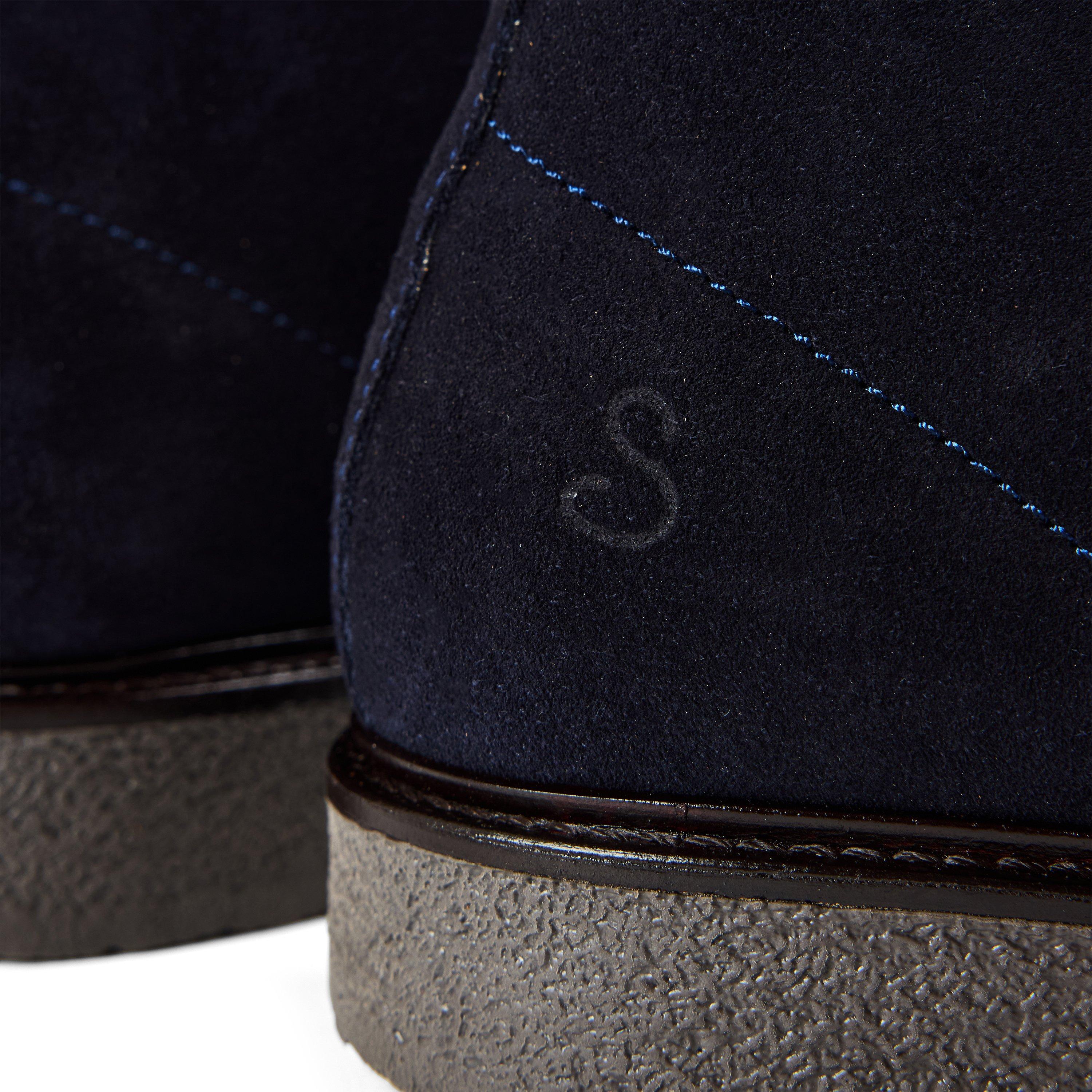 Navy - Oliver Sweeney - Men's Xiona Suede Chukka Boots - 5