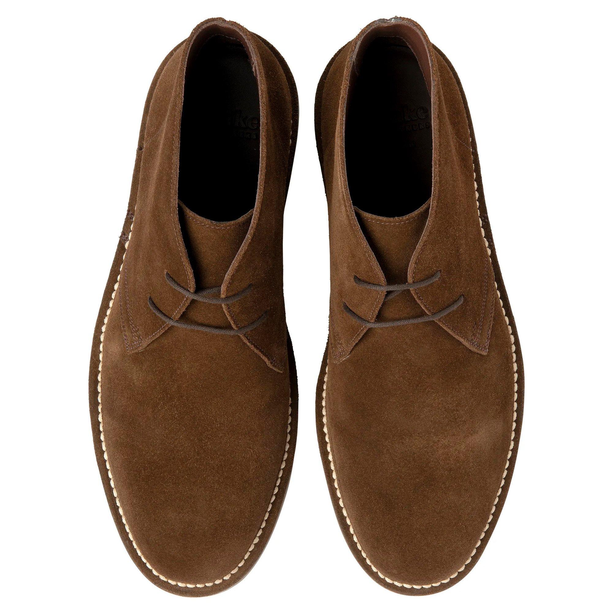 Brown - Loake - Men's Chukka Boots - 3
