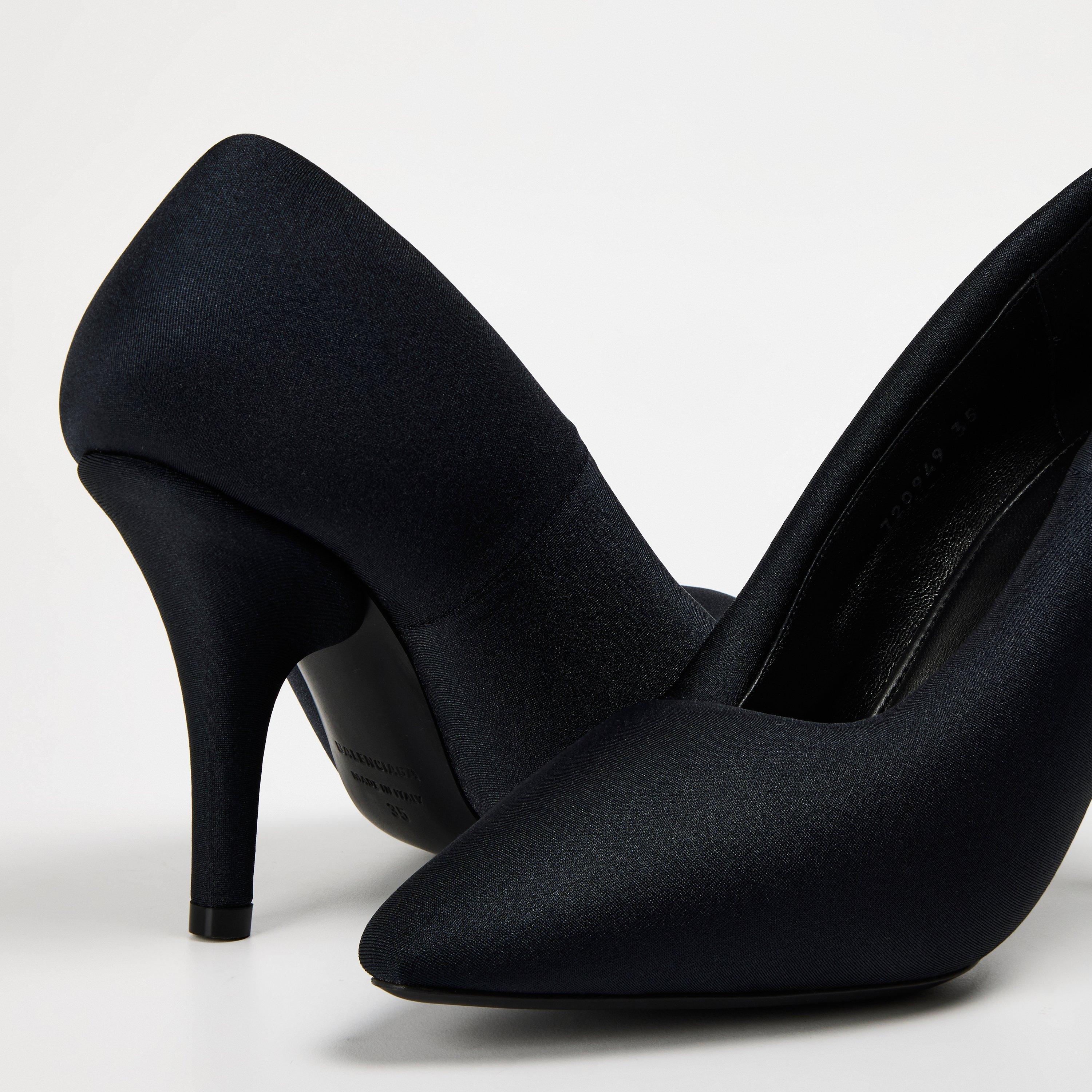 Black - Balenciaga - Xl Heeled Pumps - 3