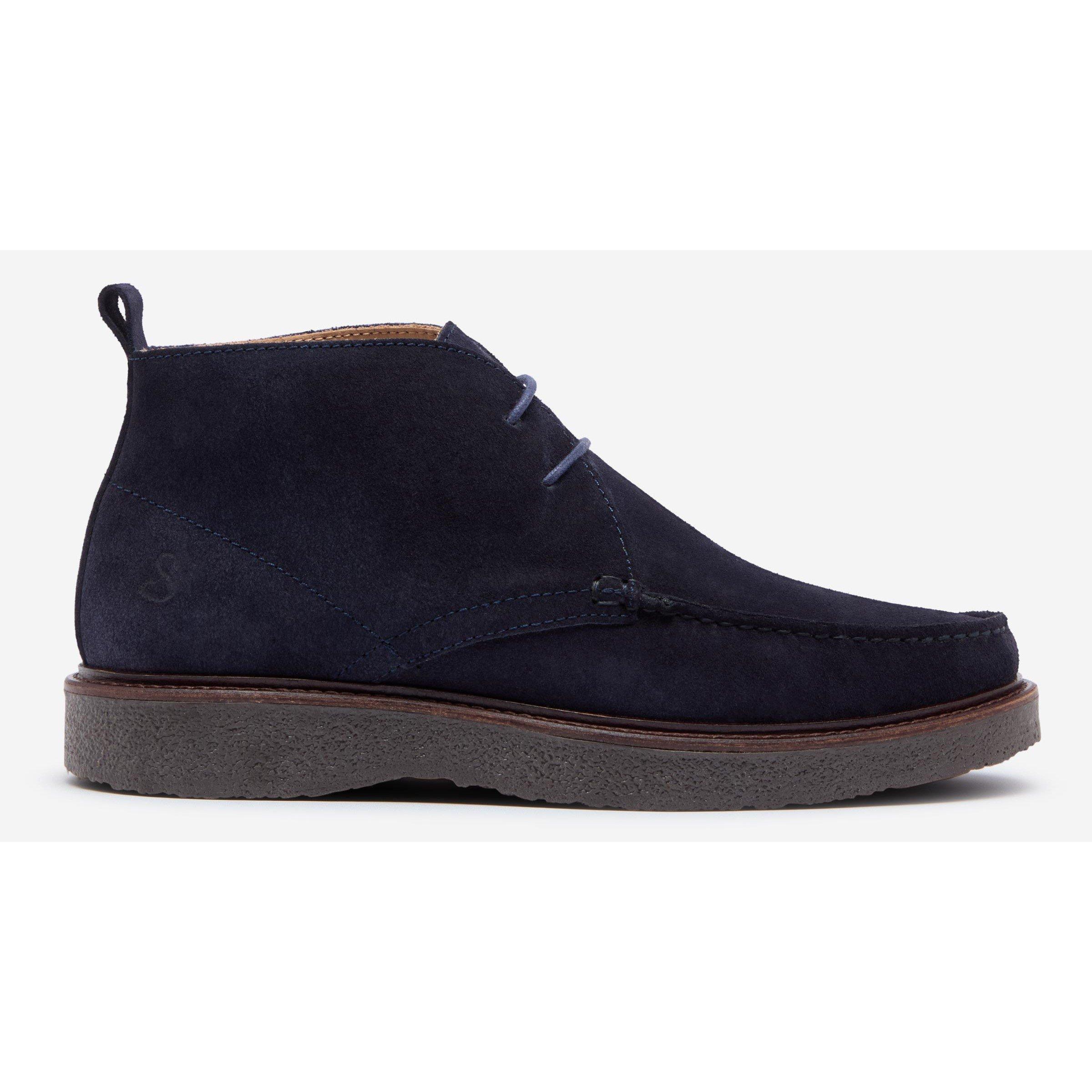 Navy - Oliver Sweeney - Men's Xixona Chukka Boots - 2