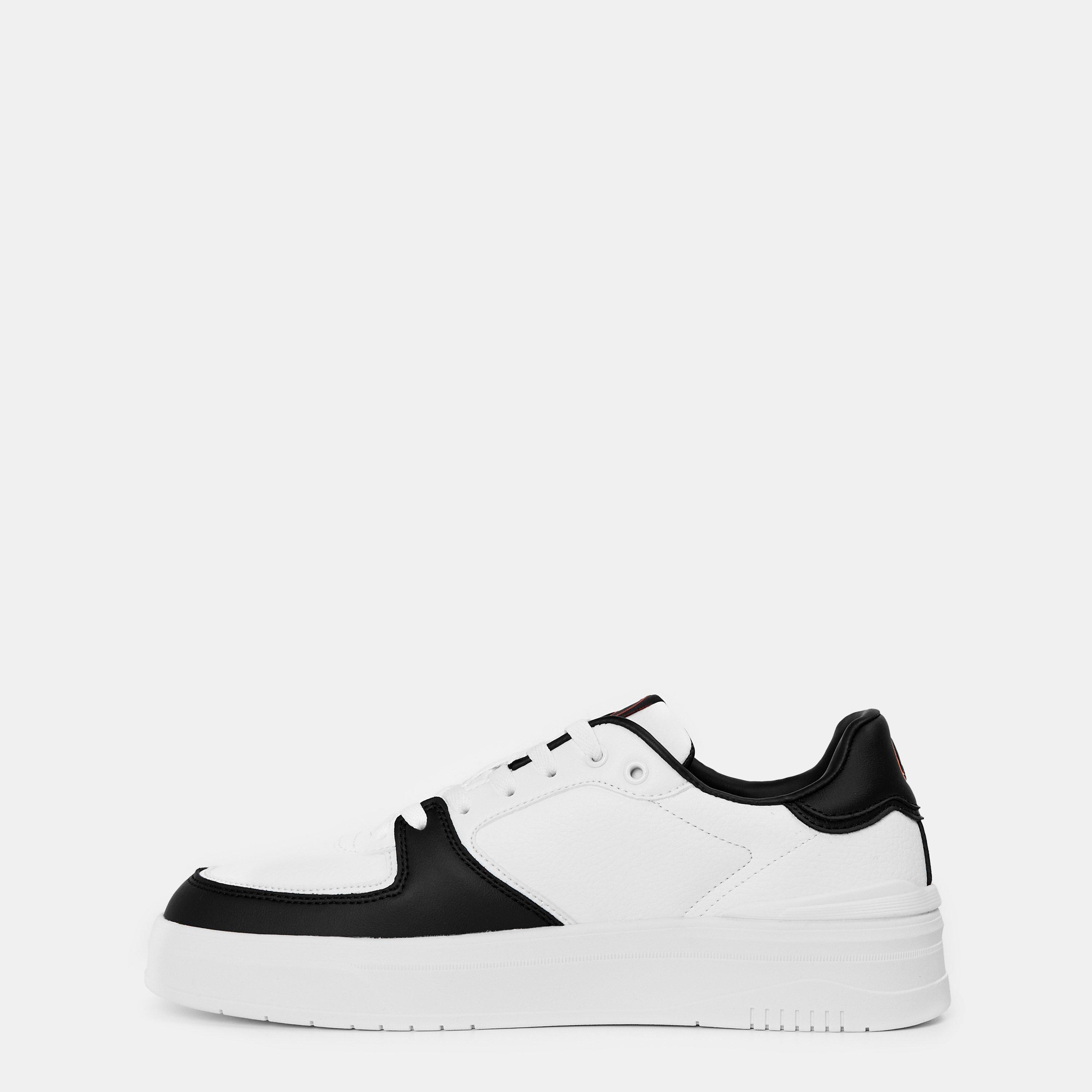 Wht/Blk CB029 - Arctic Army - Men's Falcon Low-Top Trainers - 2