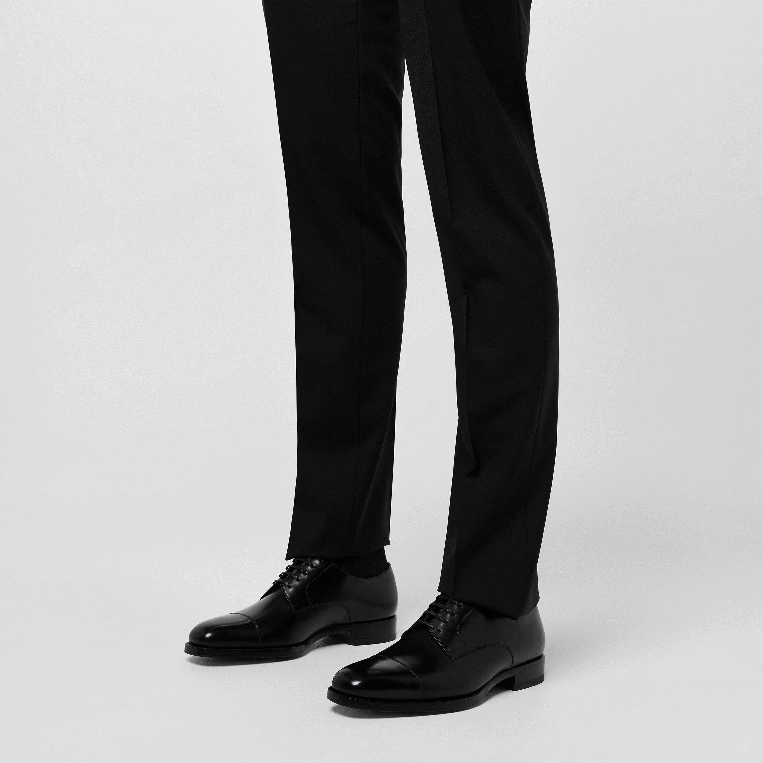 Black NER - Tom Ford - Suede Edgar Leather Half Brogues - 2