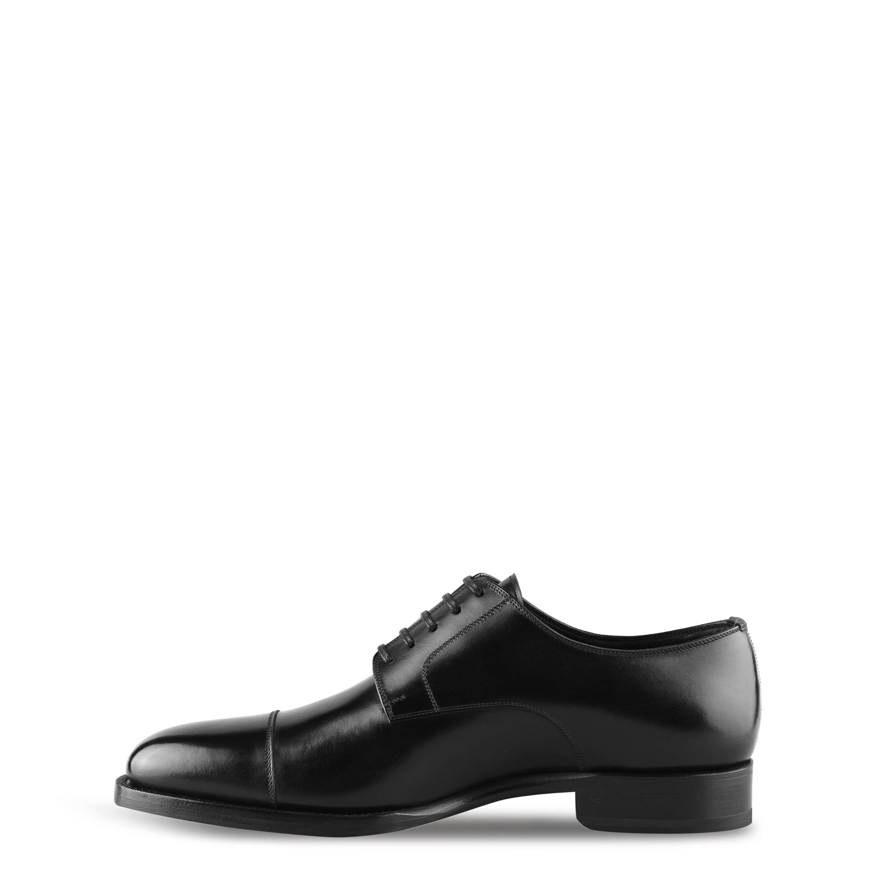 Black NER - Tom Ford - Suede Edgar Leather Half Brogues - 3