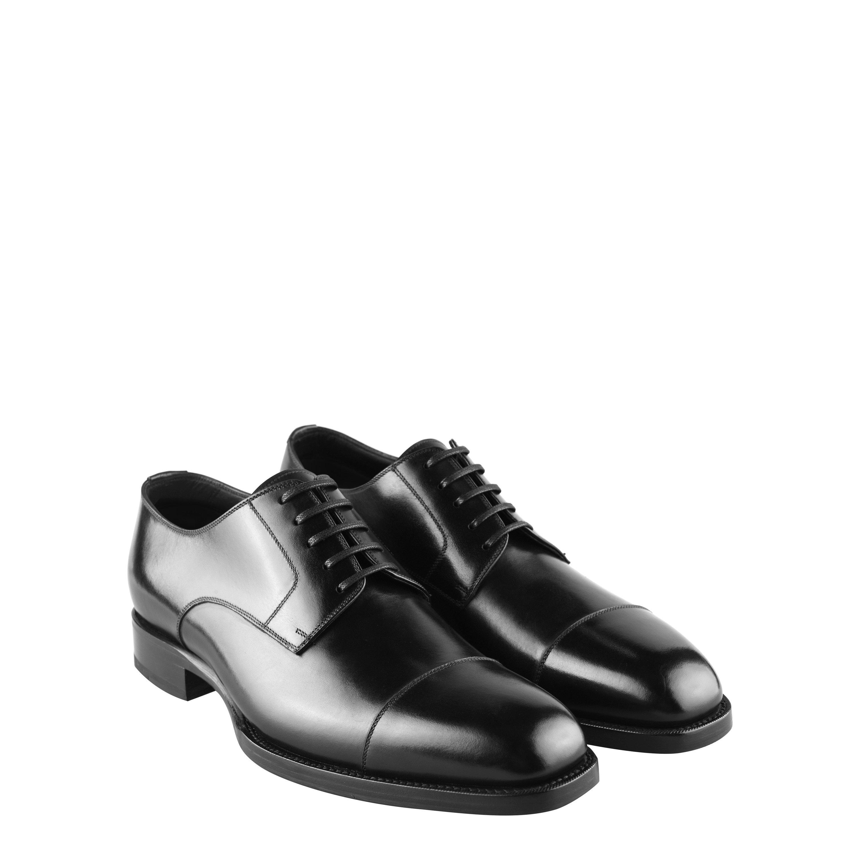 Black NER - Tom Ford - Suede Edgar Leather Half Brogues - 4