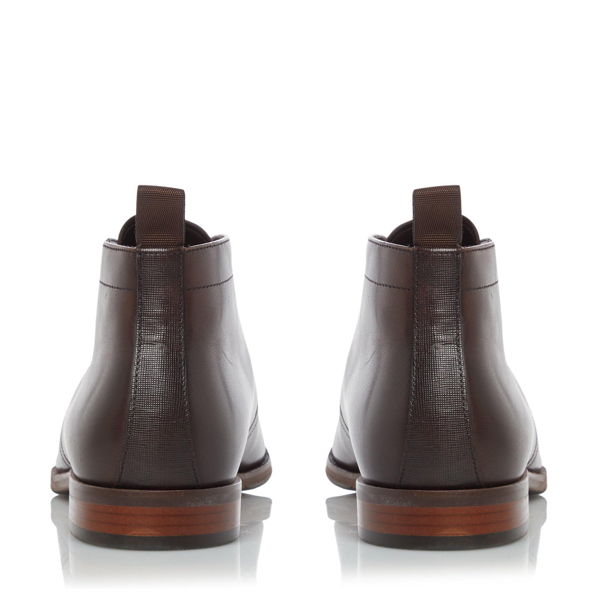 Dunkelbraunes Leder - Dune London - Marvinn Boot - 3