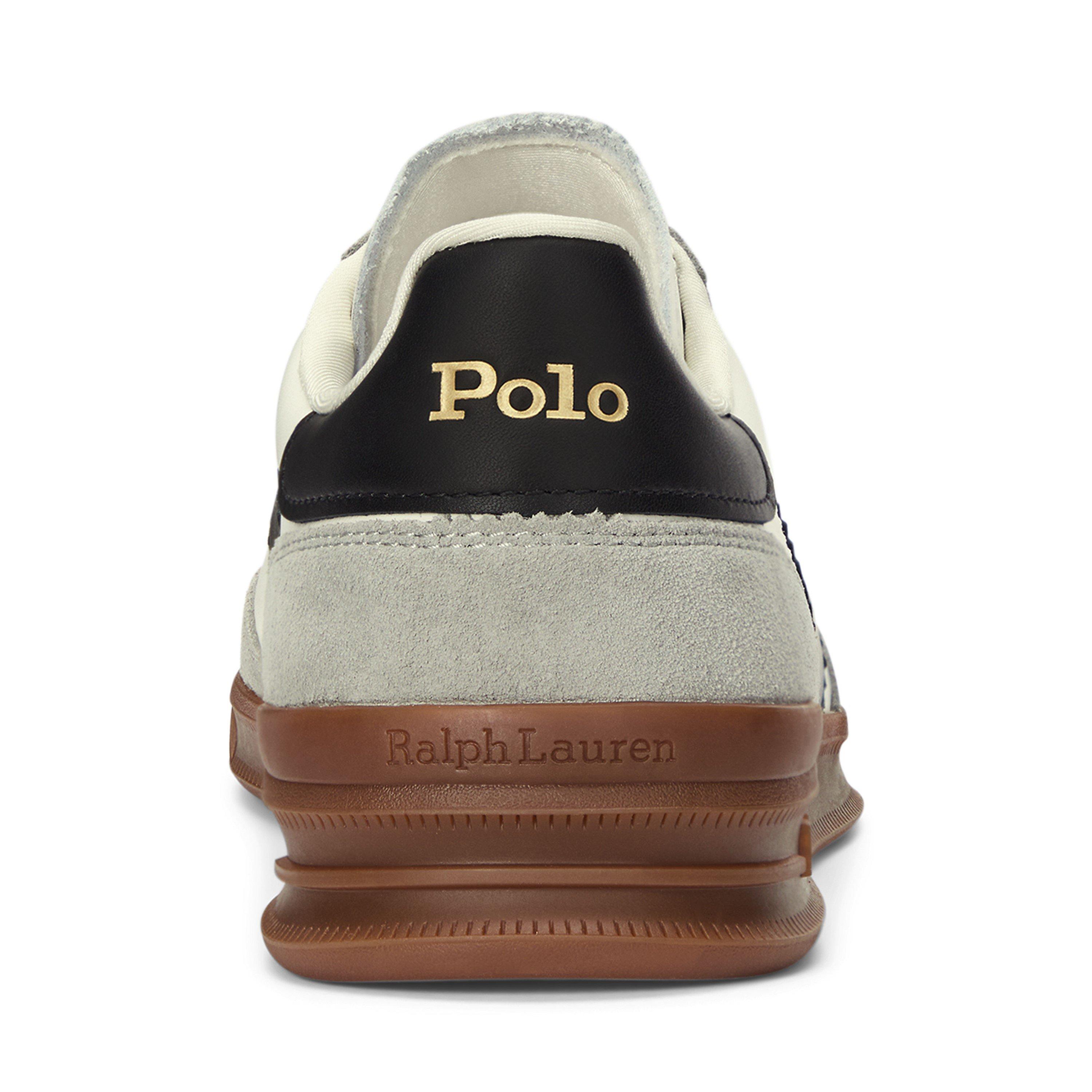 Wht/Blk/Gry - Polo Ralph Lauren - Heritage Aera Trainers - 5