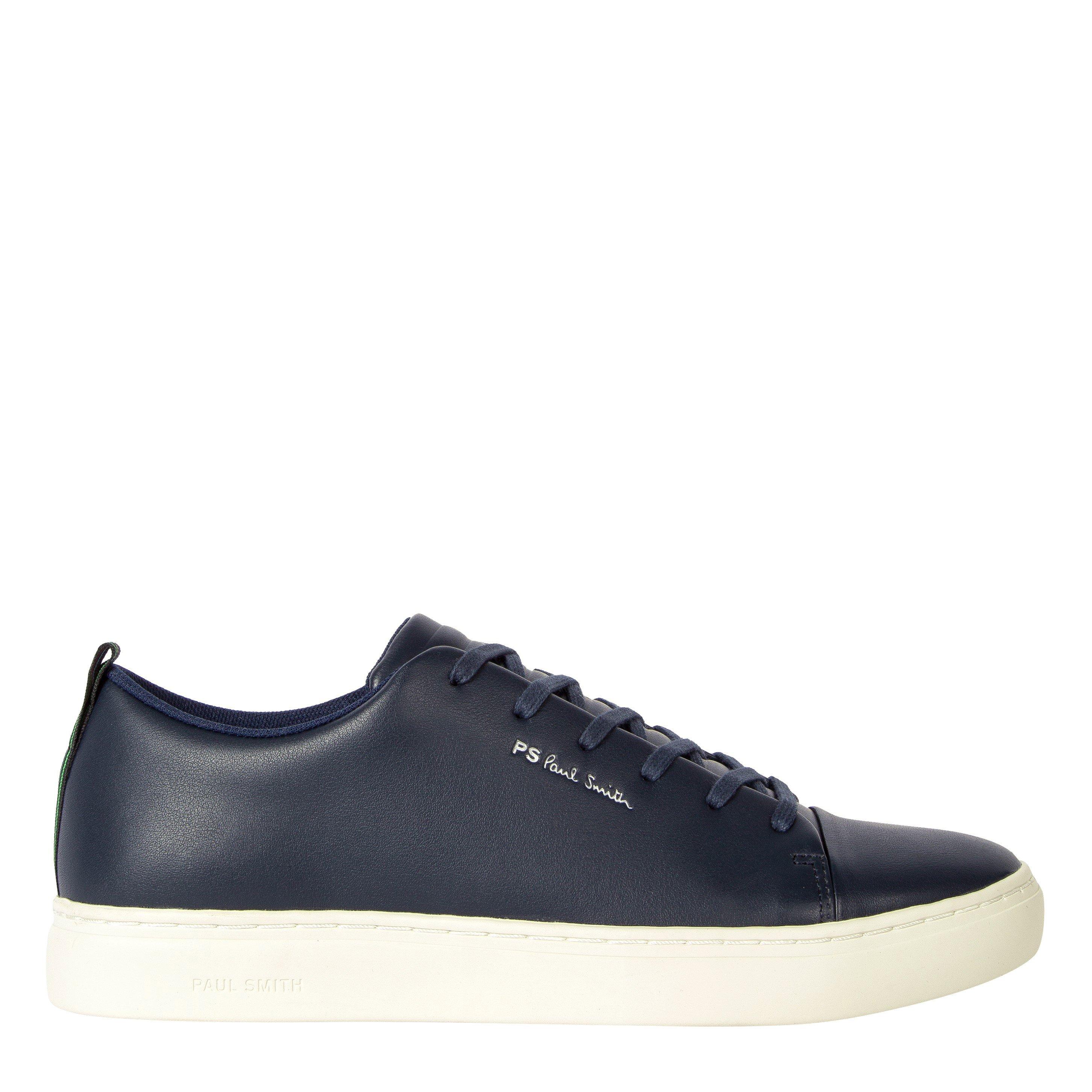Ps Paul Smith Men's Lee Leather Low-Top Trainers - Navy 49 - 6 (40)