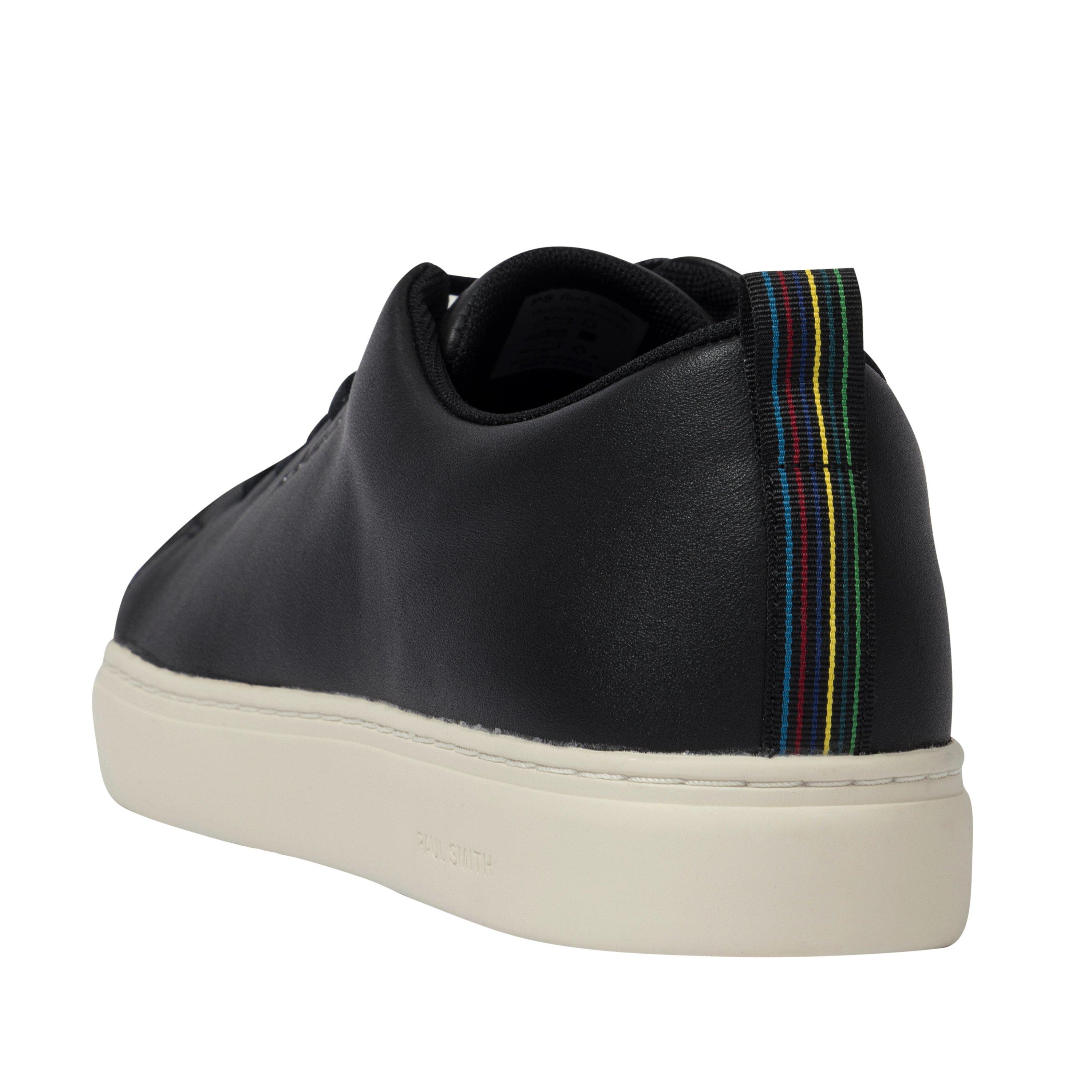 Blk/Wht 79 - PS Paul Smith - Men's Lee Leather Low-Top Trainers - 4