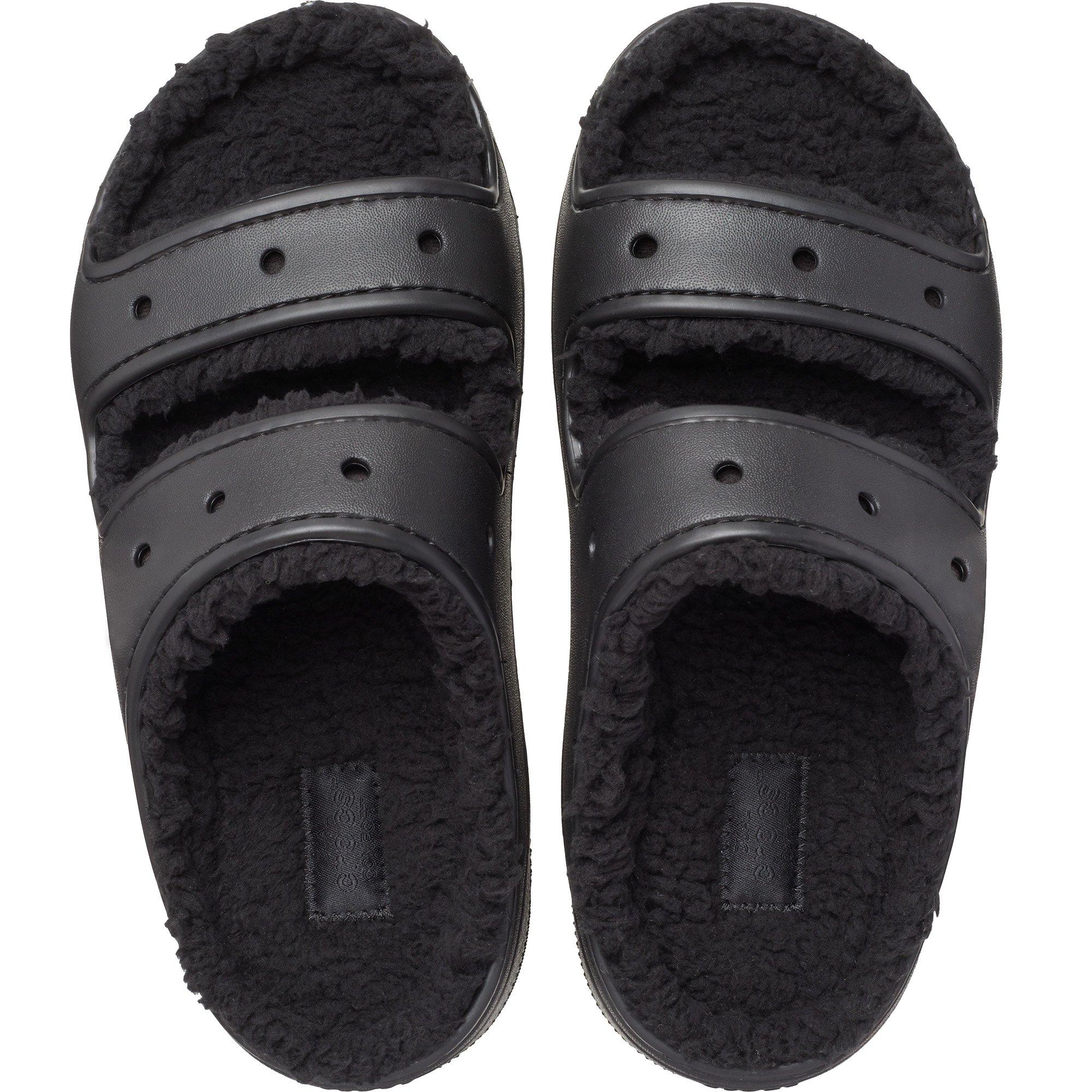 Black - Crocs - Women's Classic Cozzzy Flatform Sandals - 6