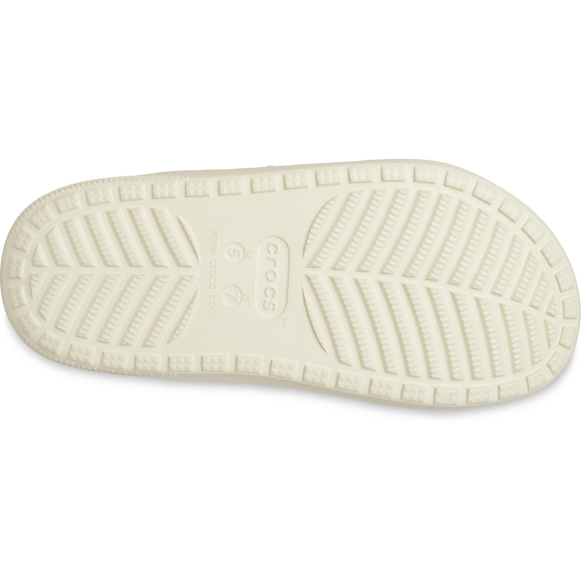 Bone - Crocs - Women's Classic Cozzzy Flatform Sandals - 5