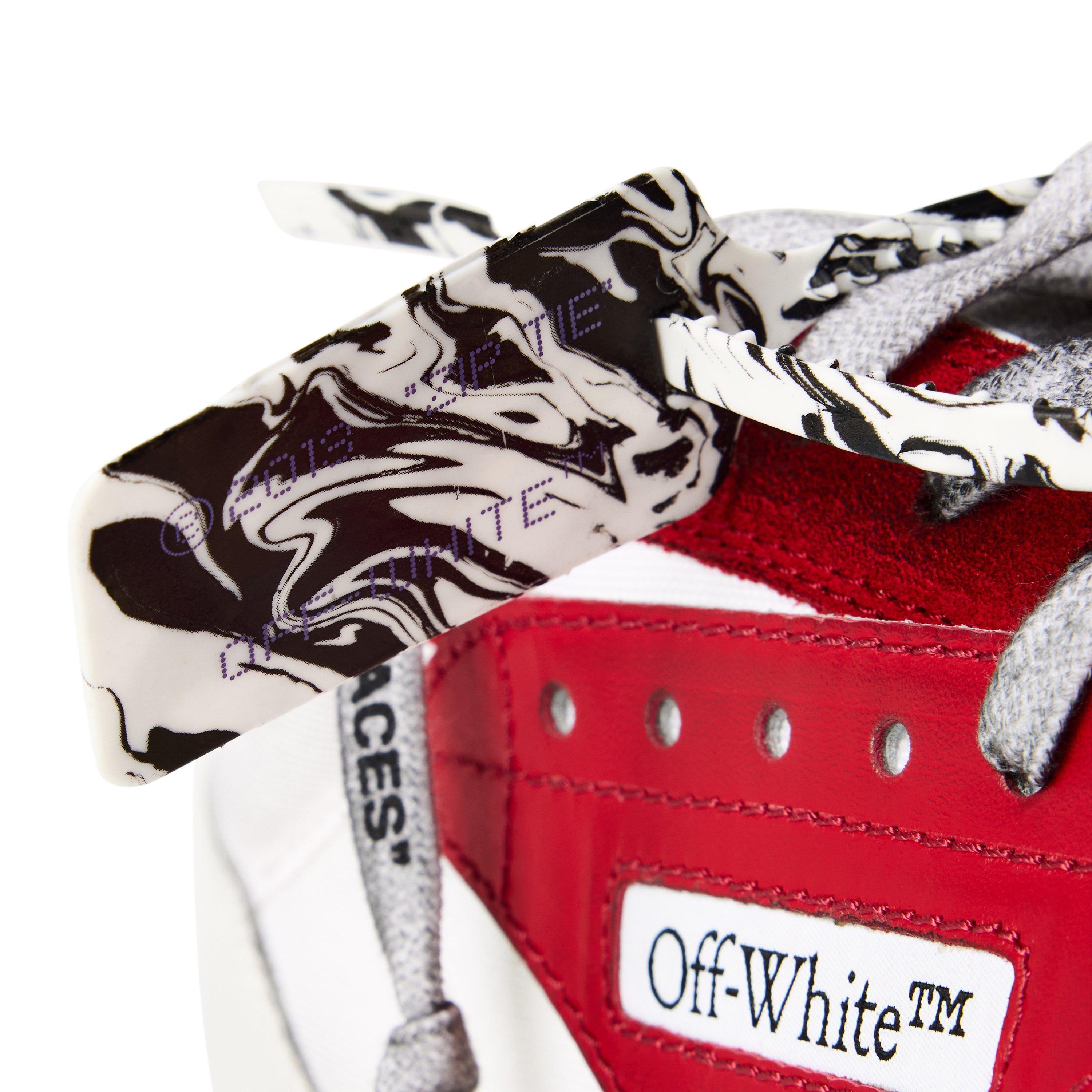 Wht/Red/Vintage - Off White - Men's 5.0 Low-Top Trainers - 3