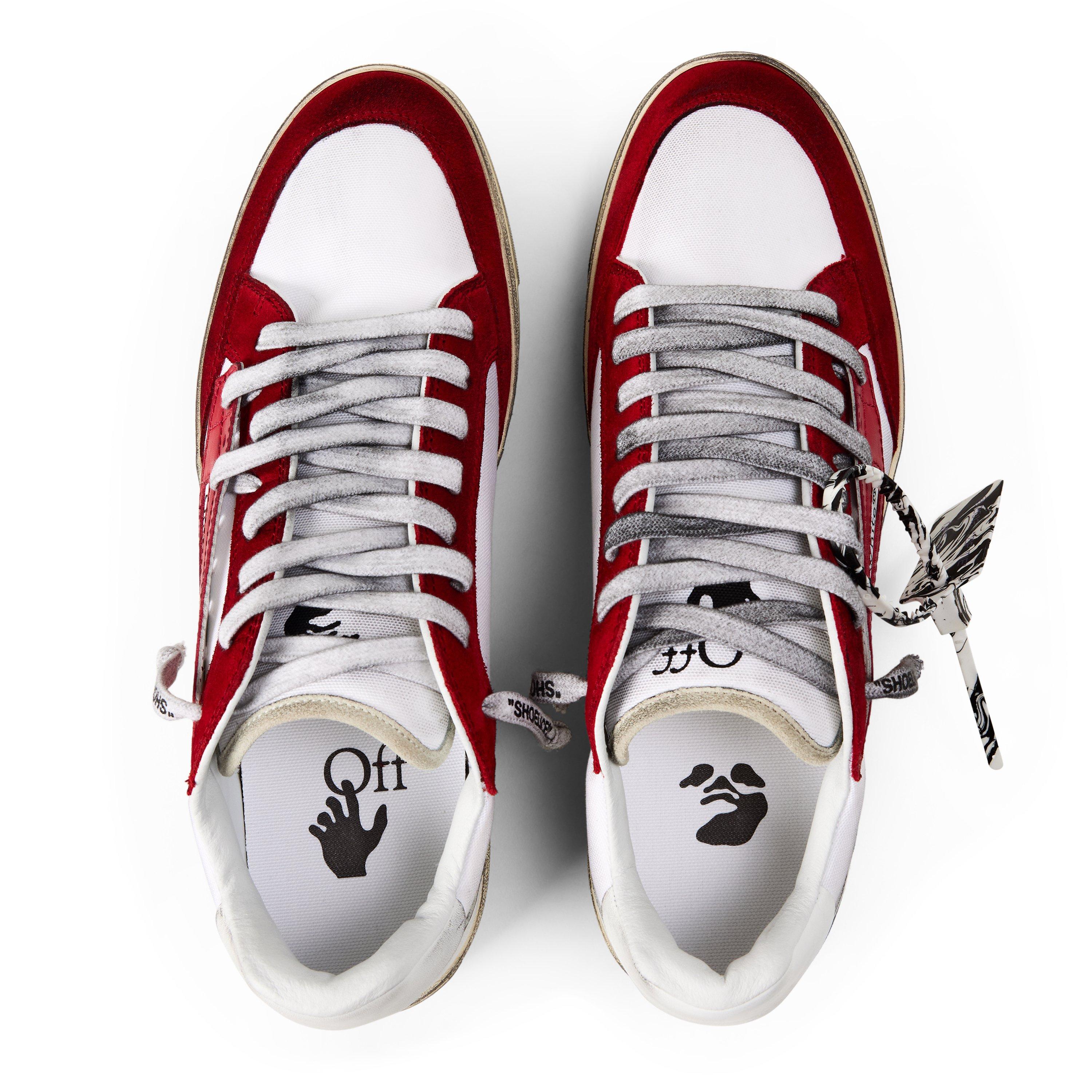 Wht/Red/Vintage - Off White - Men's 5.0 Low-Top Trainers - 4