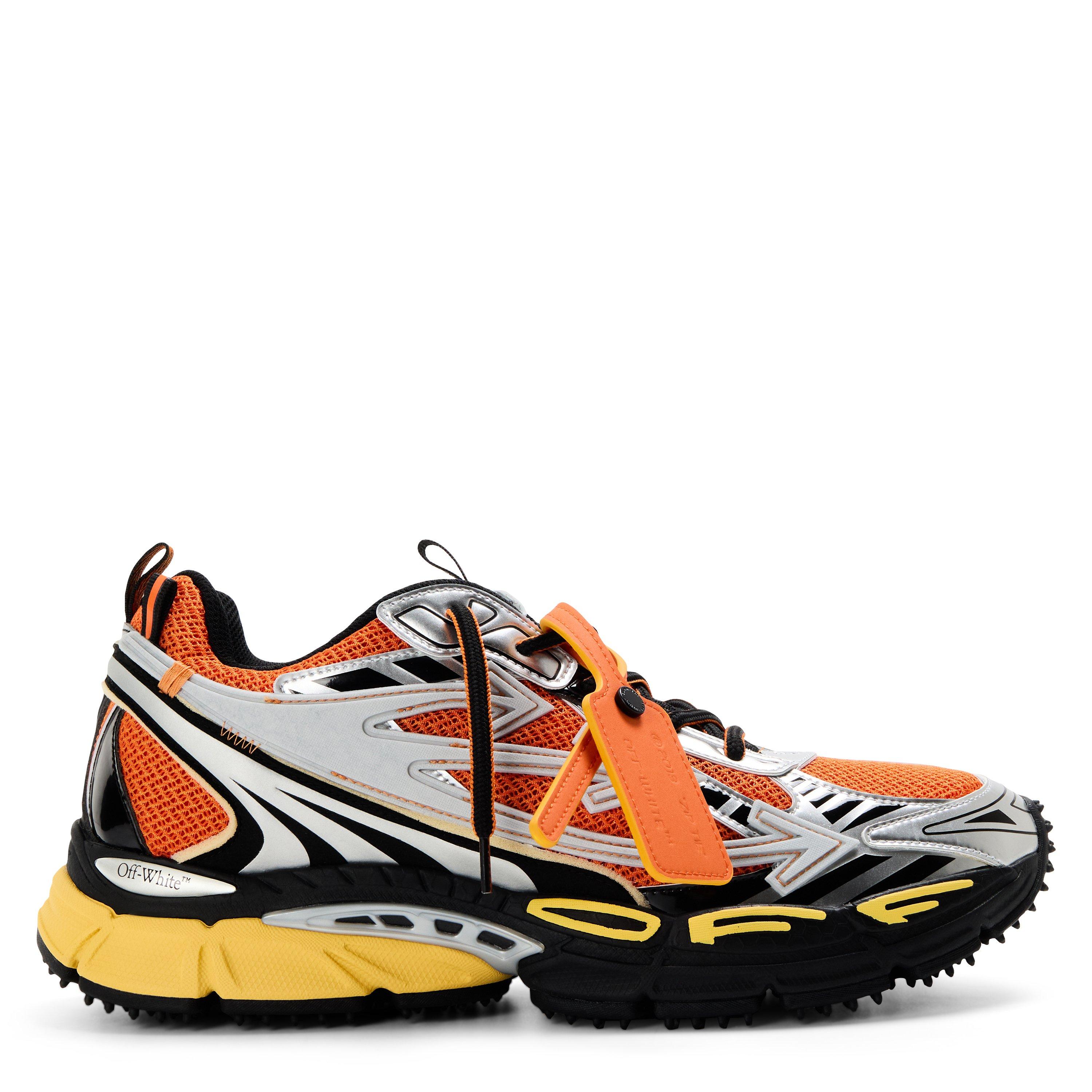 Off White Men's Be Right Back Low-Top Trainers - Silver/Red - Size 11 (46)
