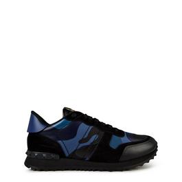 Valentino Garavani Rockstud Camouflage Sneaker