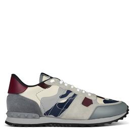 Valentino Garavani Rockstud Camouflage Sneaker