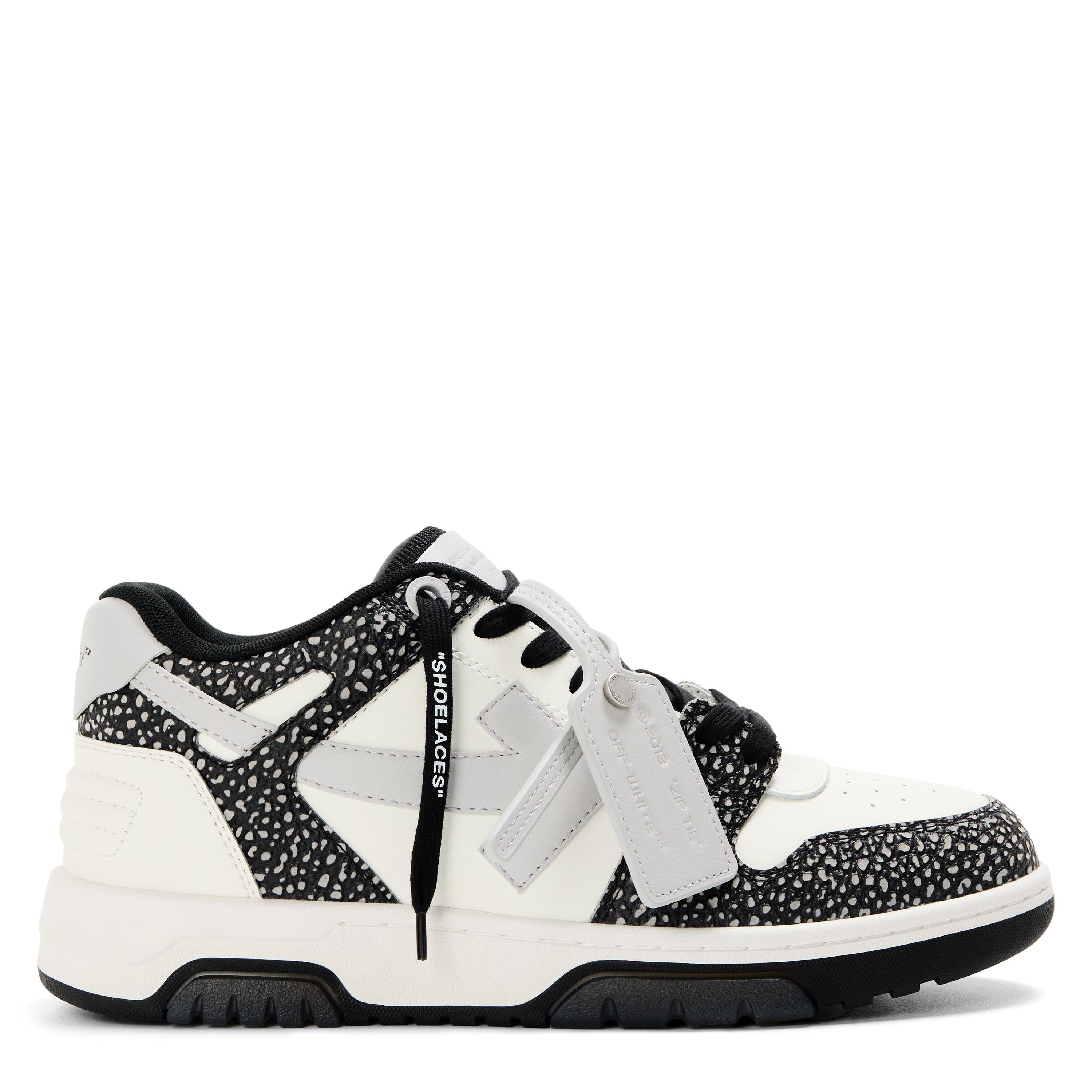 Off White Men's Outofoffice Side Plate Low-Top Trainers - White/Grey - Size 11 (46)